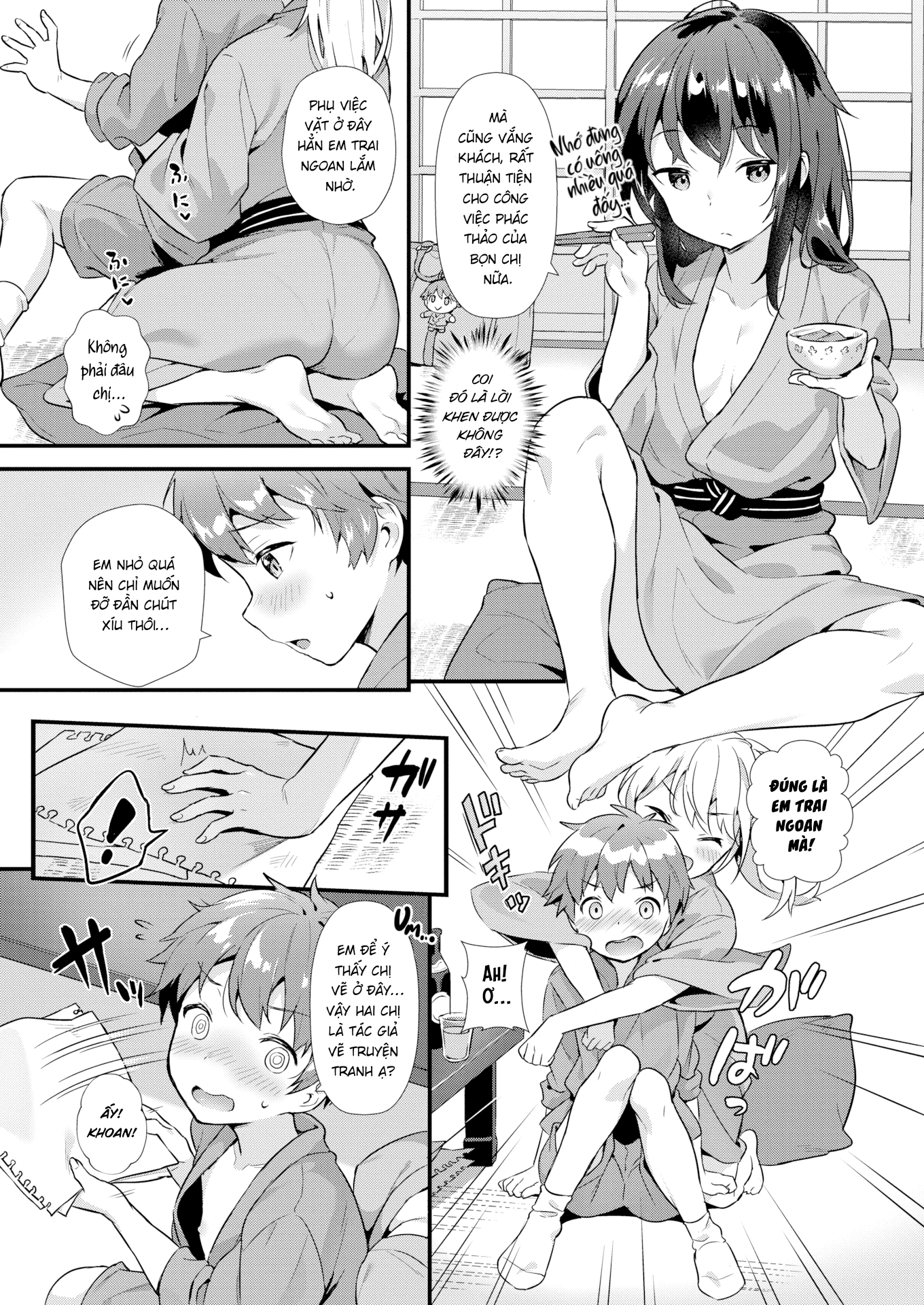 Đọc truyện hentai Suối nước nóng Yutorogi - Oneshot không che