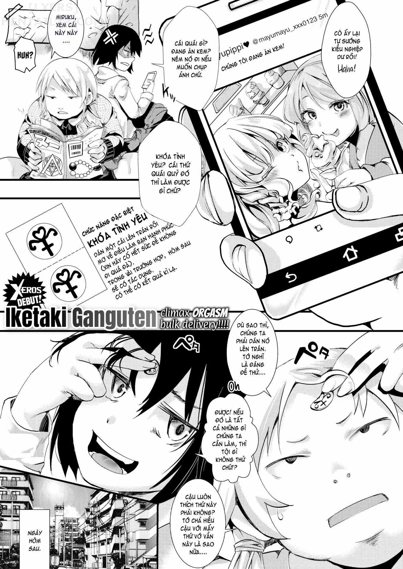 Đọc truyện hentai Gal Syndrome! - Chap 1 - Obscene transformation!! ♥