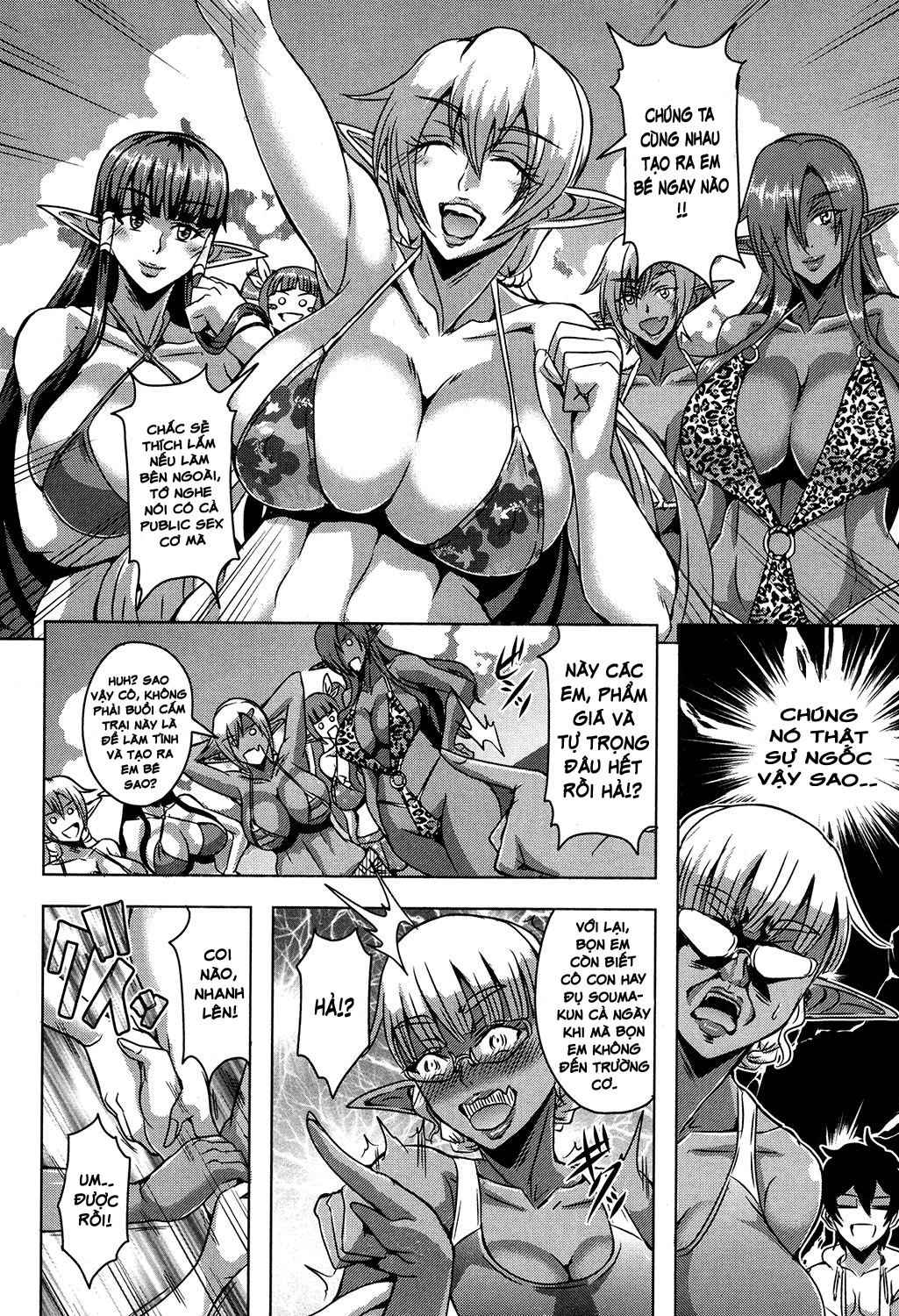 Đọc truyện hentai Trường Học Elf Và Kì Cắm Trại Đặc Biệt - Oneshot