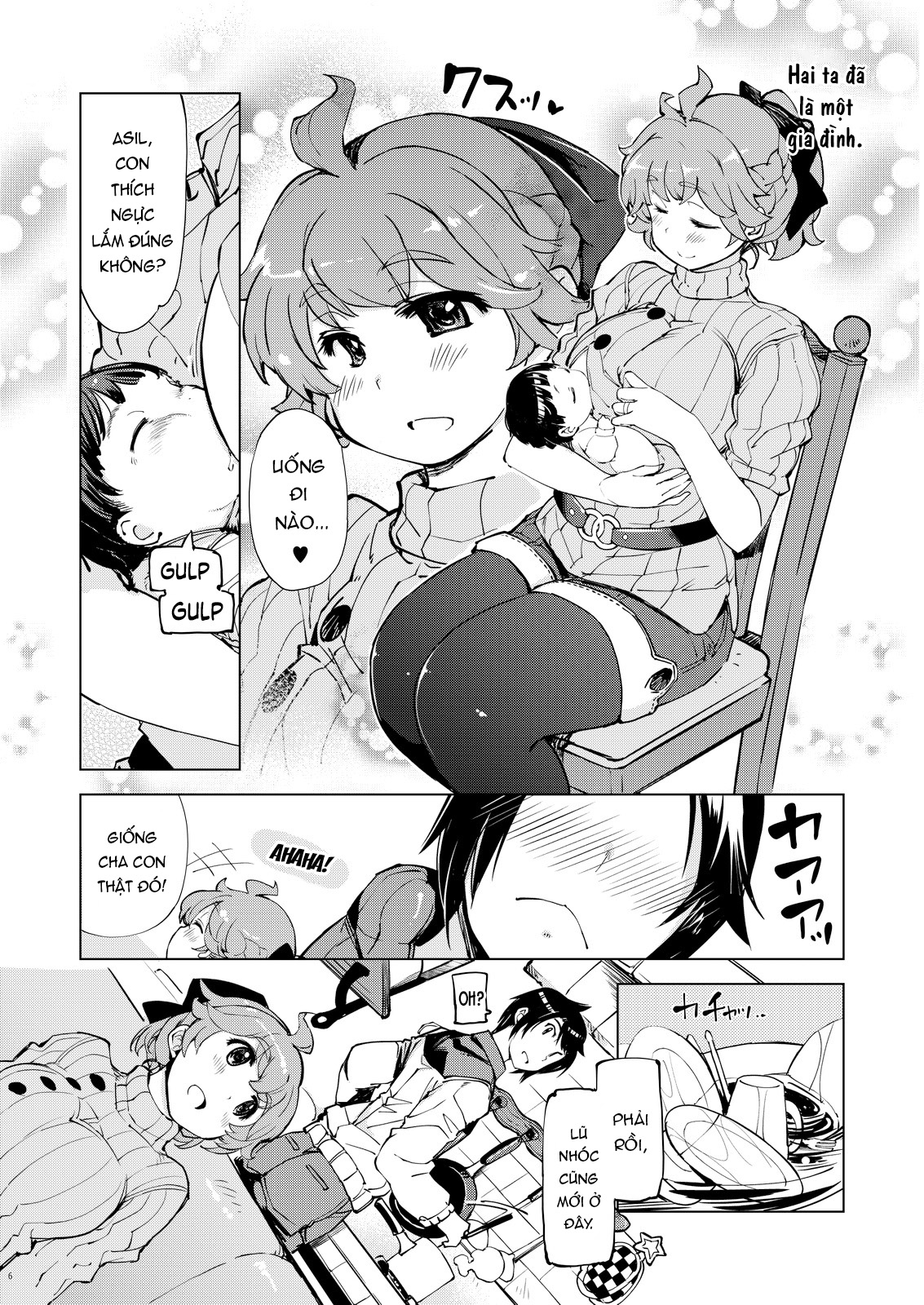 Đọc truyện hentai Ngủ đi, thưa ông - Motto x2! Onemuri Rune Sensei