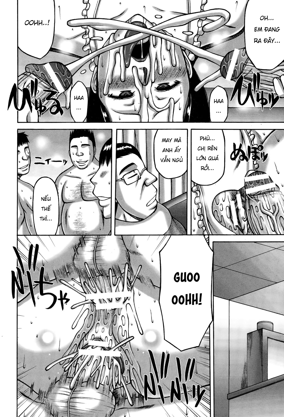 Đọc truyện hentai Cách tiếp khách bằng tình dục của vợ tôi - Oneshot