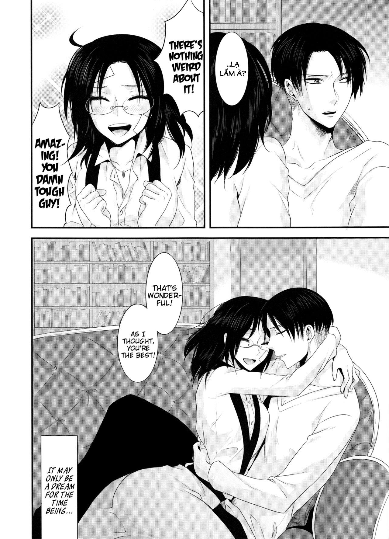 Đọc truyện hentai Kiss me once again (Shingeki no Kyojin) - Chap 5