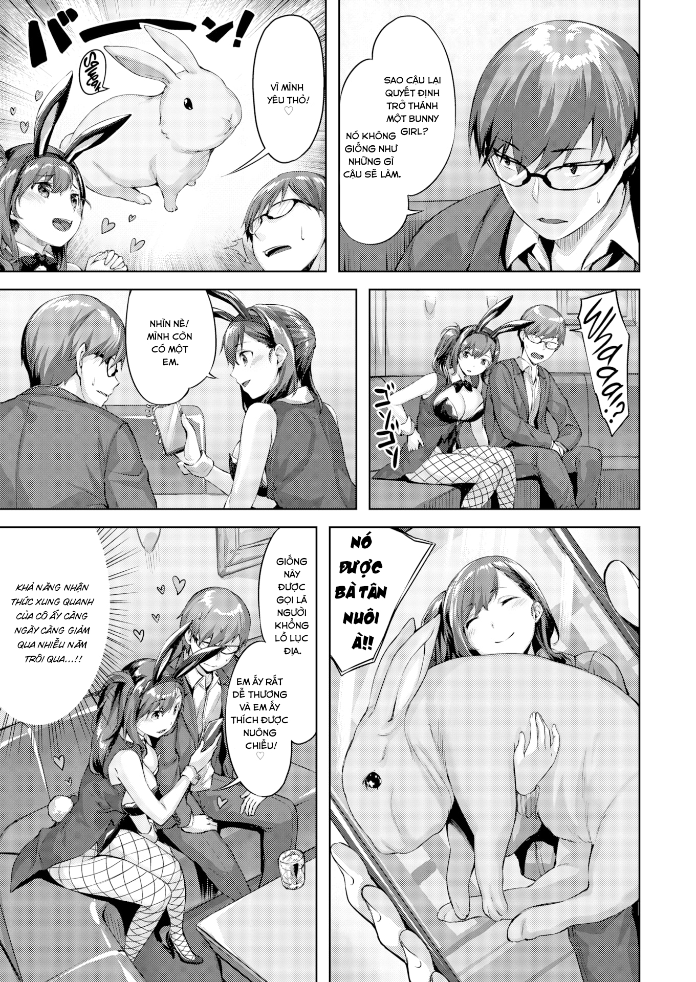 Đọc truyện hentai Nàng Thỏ Tôi Yêu - Oneshot