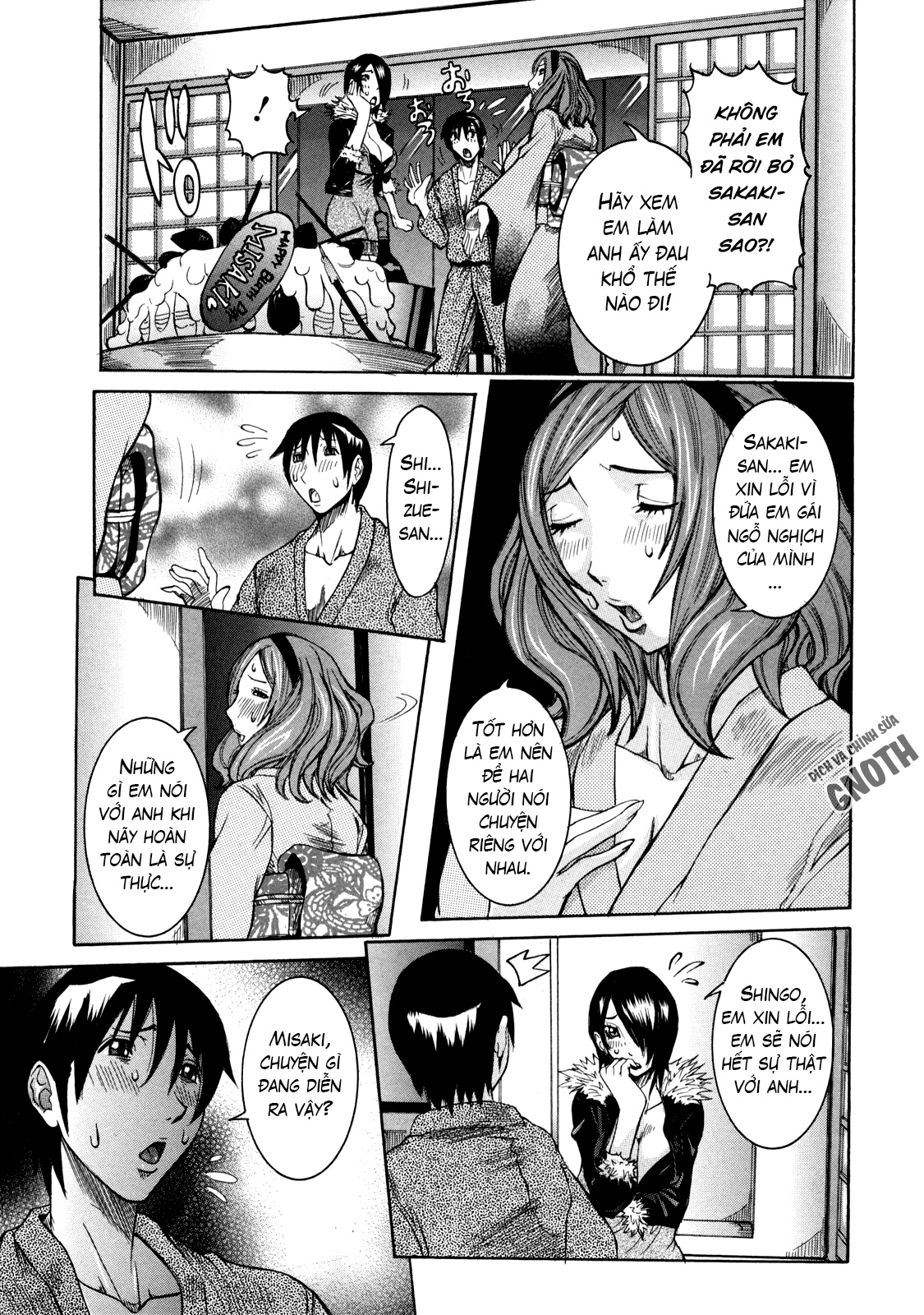 Đọc truyện hentai Nenchaku Taishitsu - Chap 9 – Nhà nghỉ Hakuhou (3)