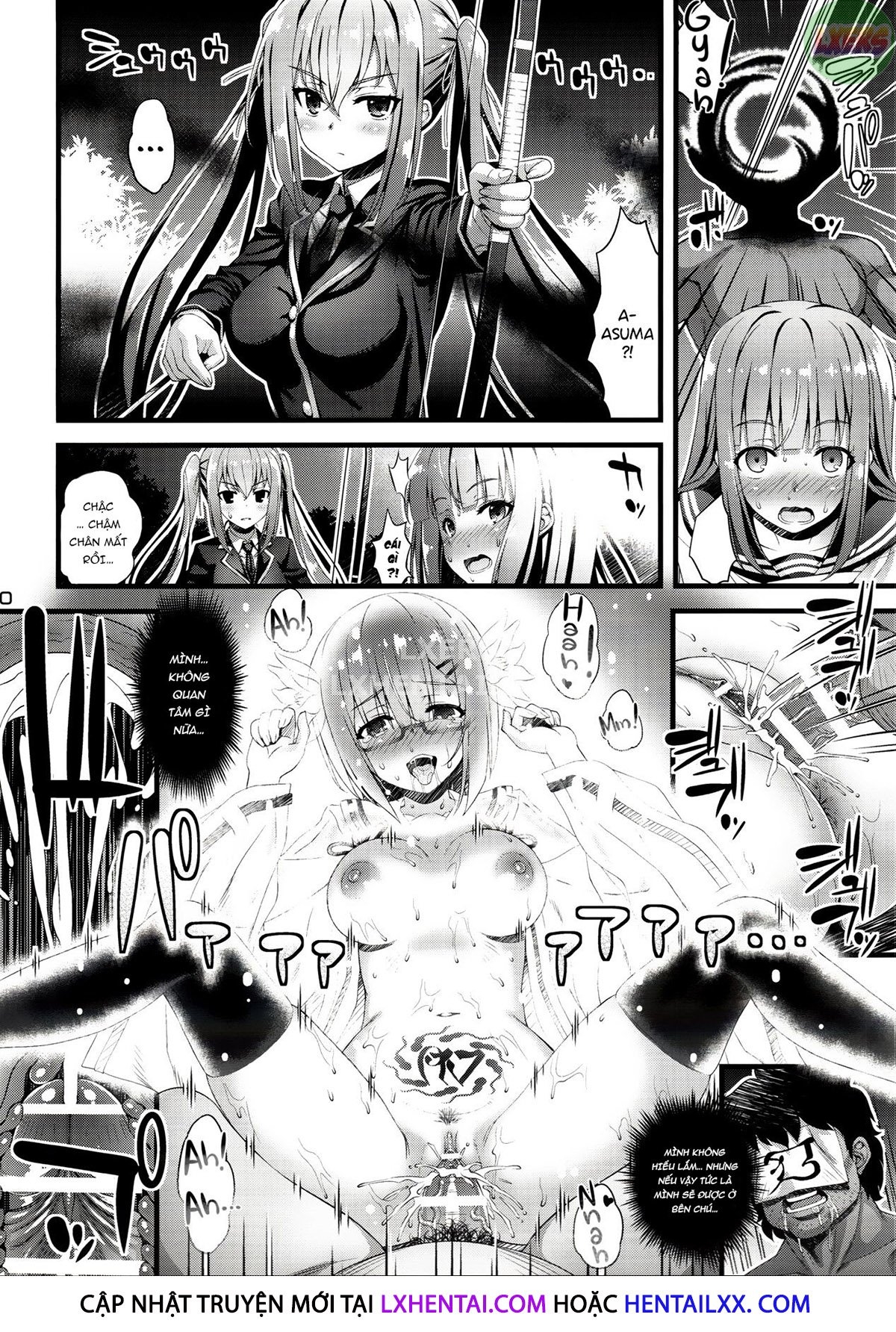 Đọc truyện hentai Niku Miko No Utage - Chap 6 ~Yuushuu No Koyou~