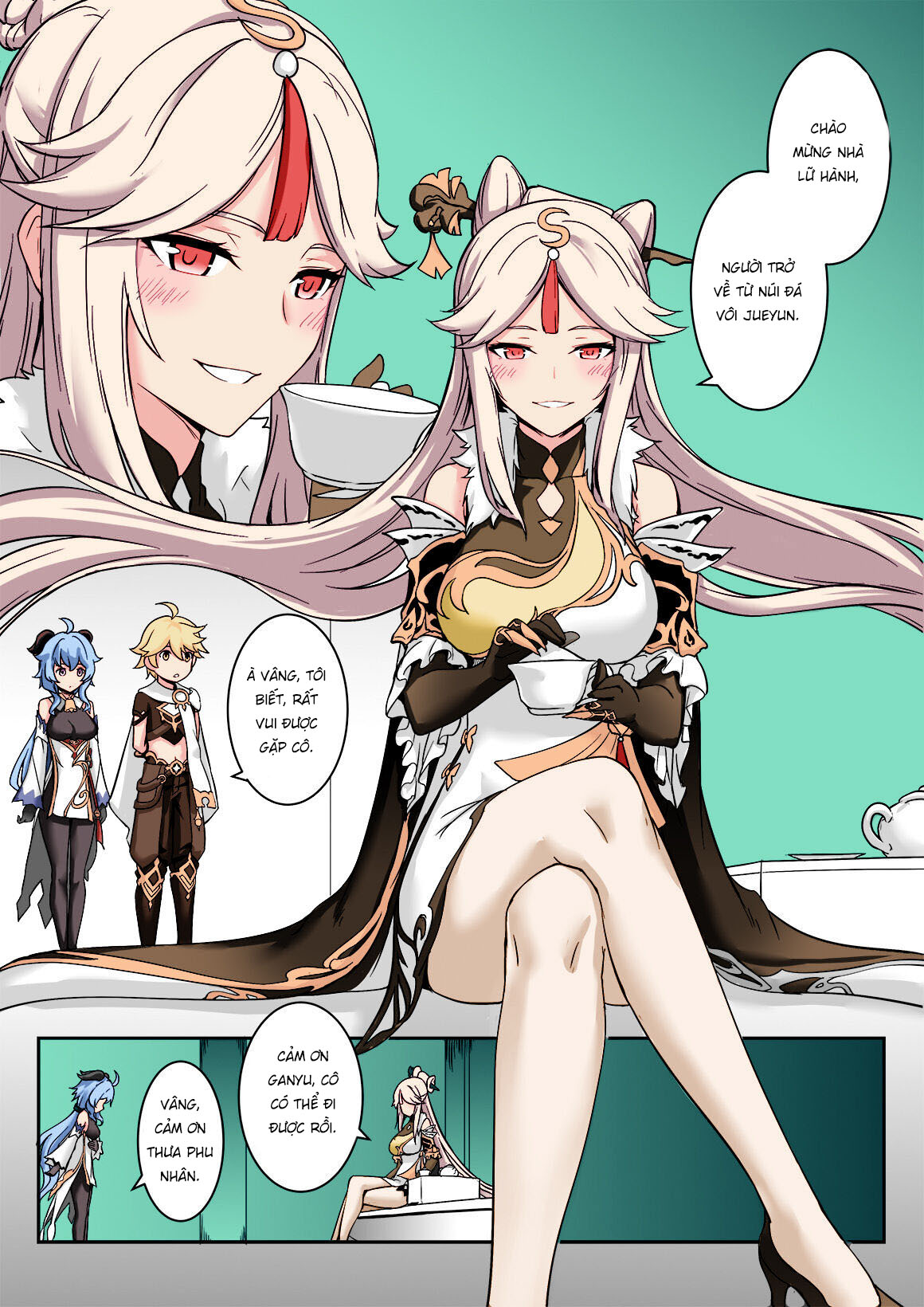 Đọc truyện hentai Ningguang - Oneshot