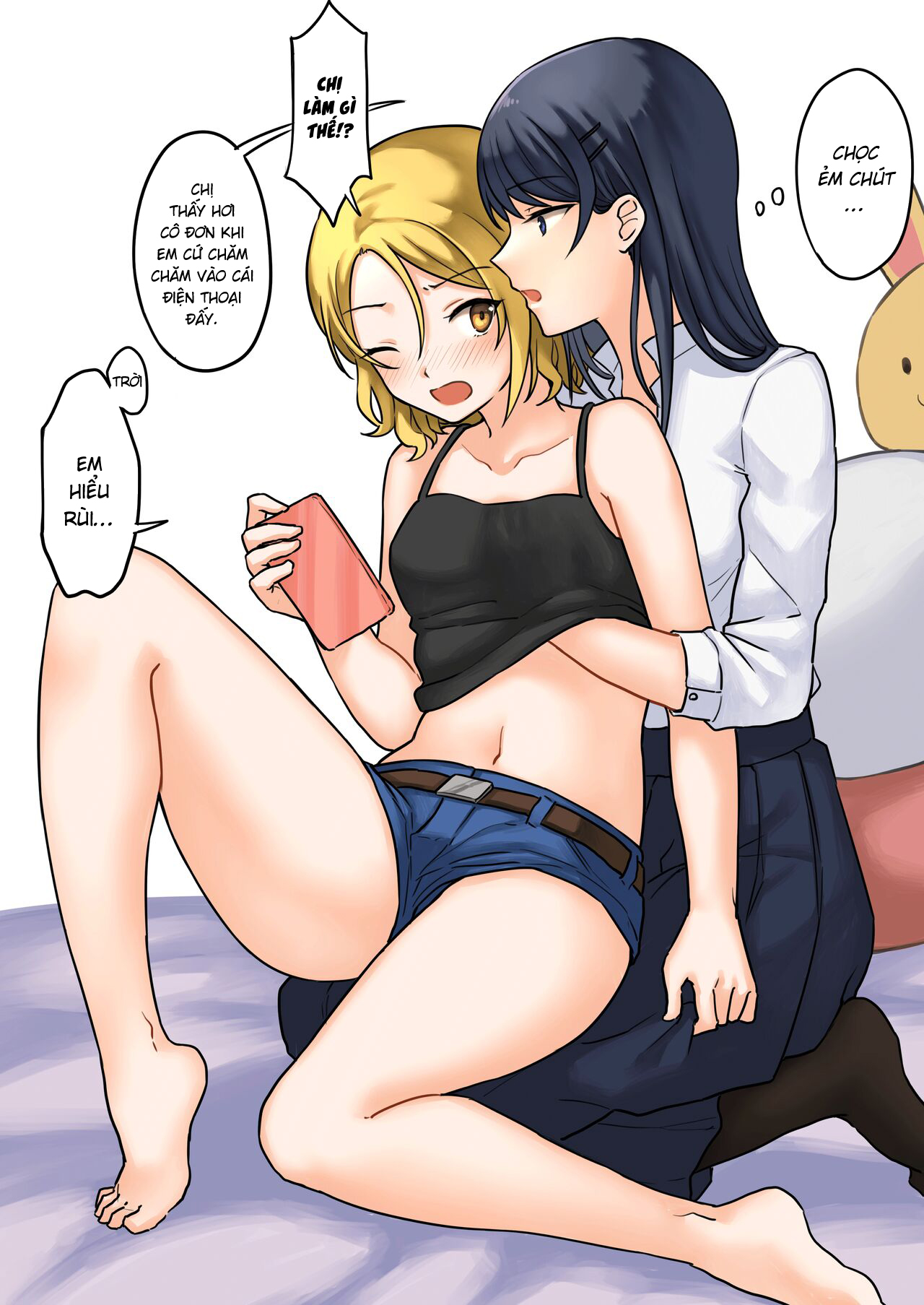 Đọc truyện hentai Series 1RT là 1 giây hôn hít giữa hai cô gái. Bạn có muốn sống thử không? - Oneshot