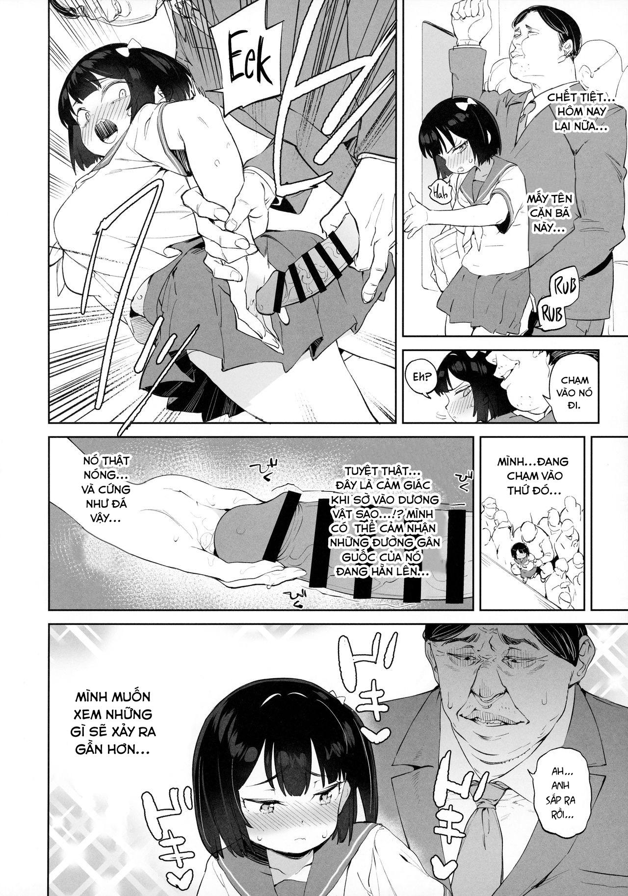 Đọc truyện hentai Chinpo no Dekasa de shika Otoko no Kachi ga Wakaranaku Natta - Oneshot