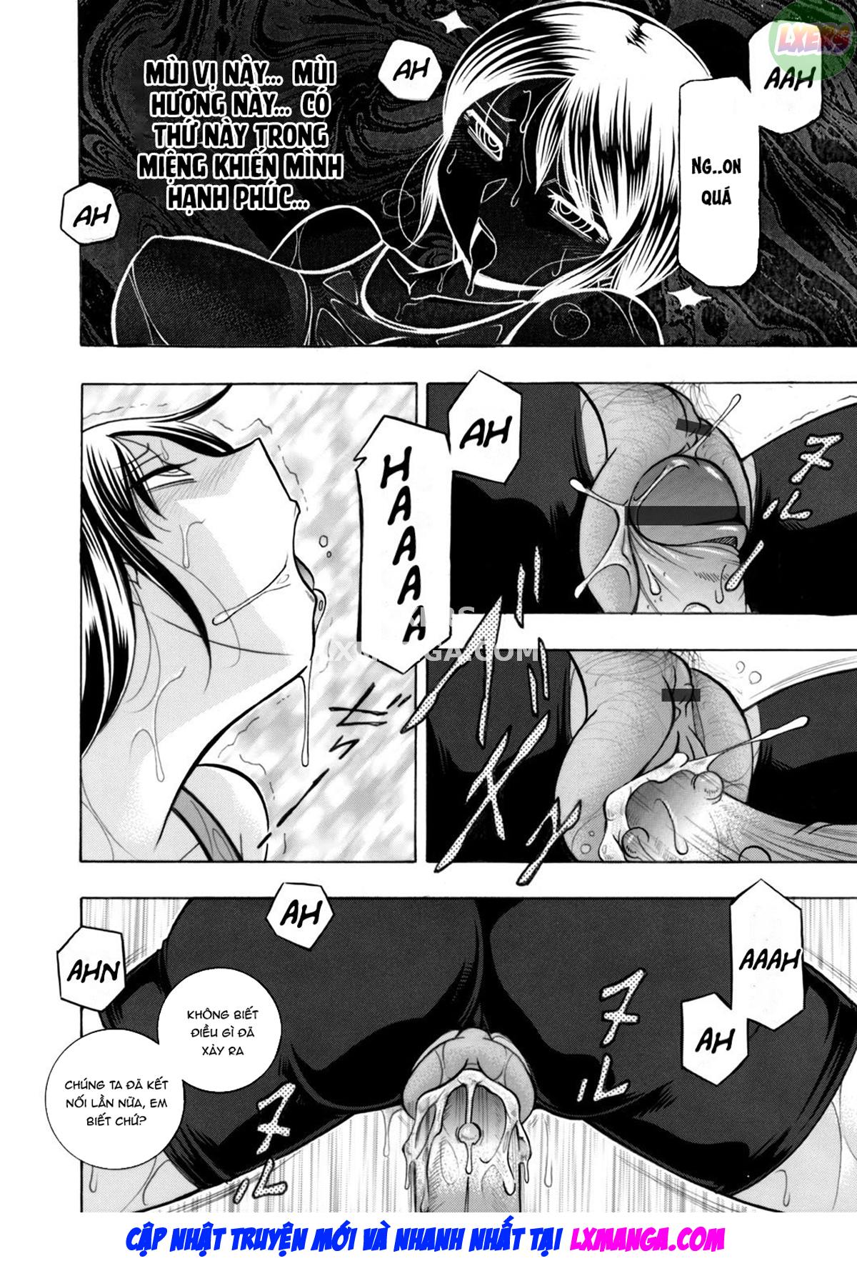 Đọc truyện hentai Nữ giáo viên dâm đãng và em học sinh may mắn - Chap 4