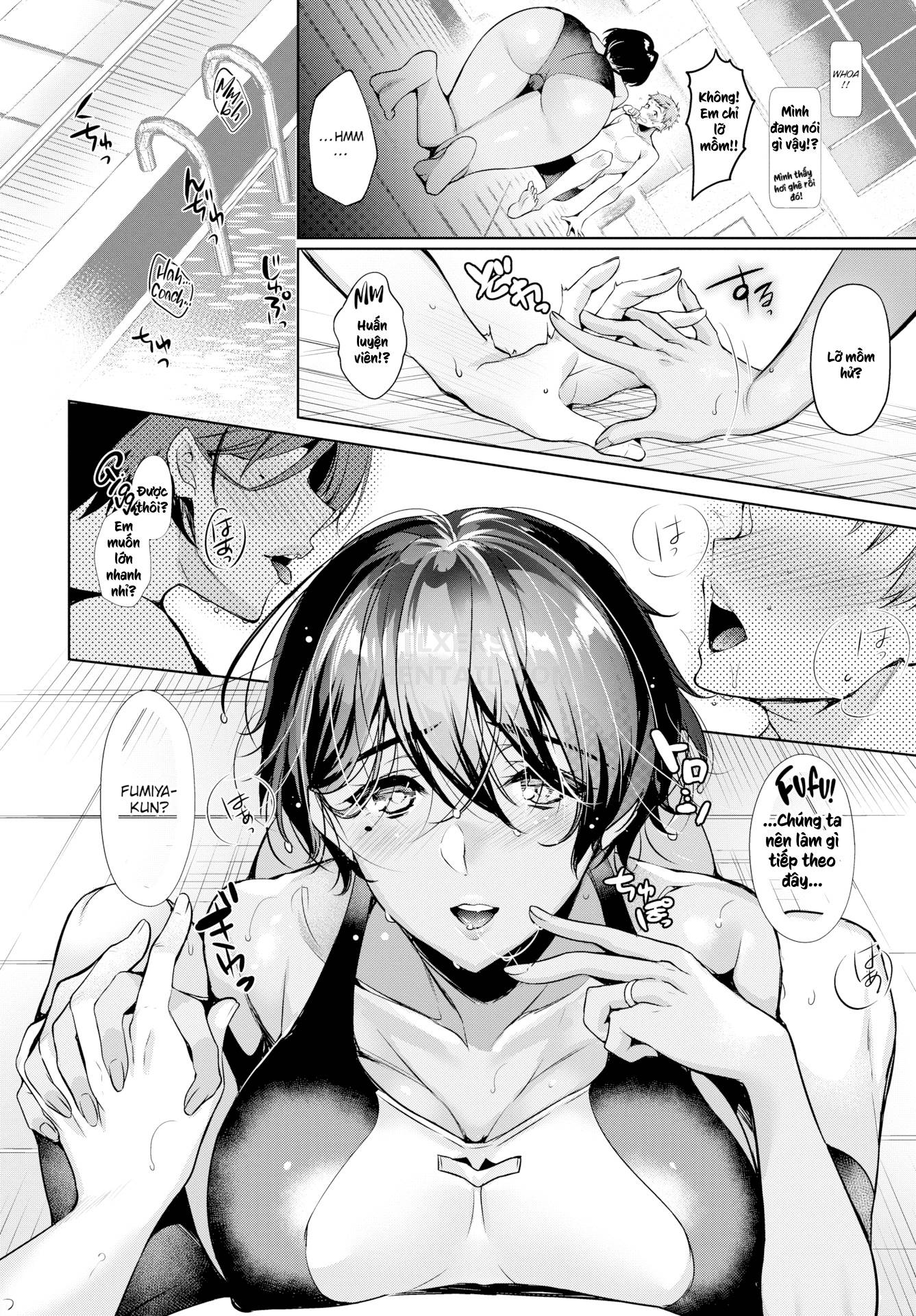 Đọc truyện hentai Như dòng nước xanh dịu - Oneshot