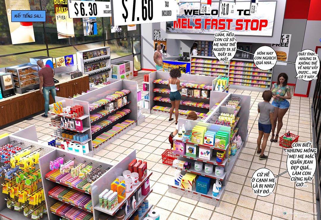 Đọc truyện hentai Thỏa mãn nhu cầu của mẹ - Chap 3B