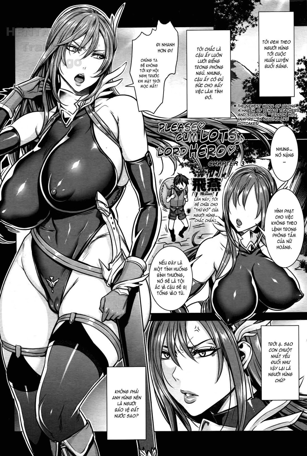 Đọc truyện hentai Please Cum Lots ♪ Lord Hero ♥ - Chap 3