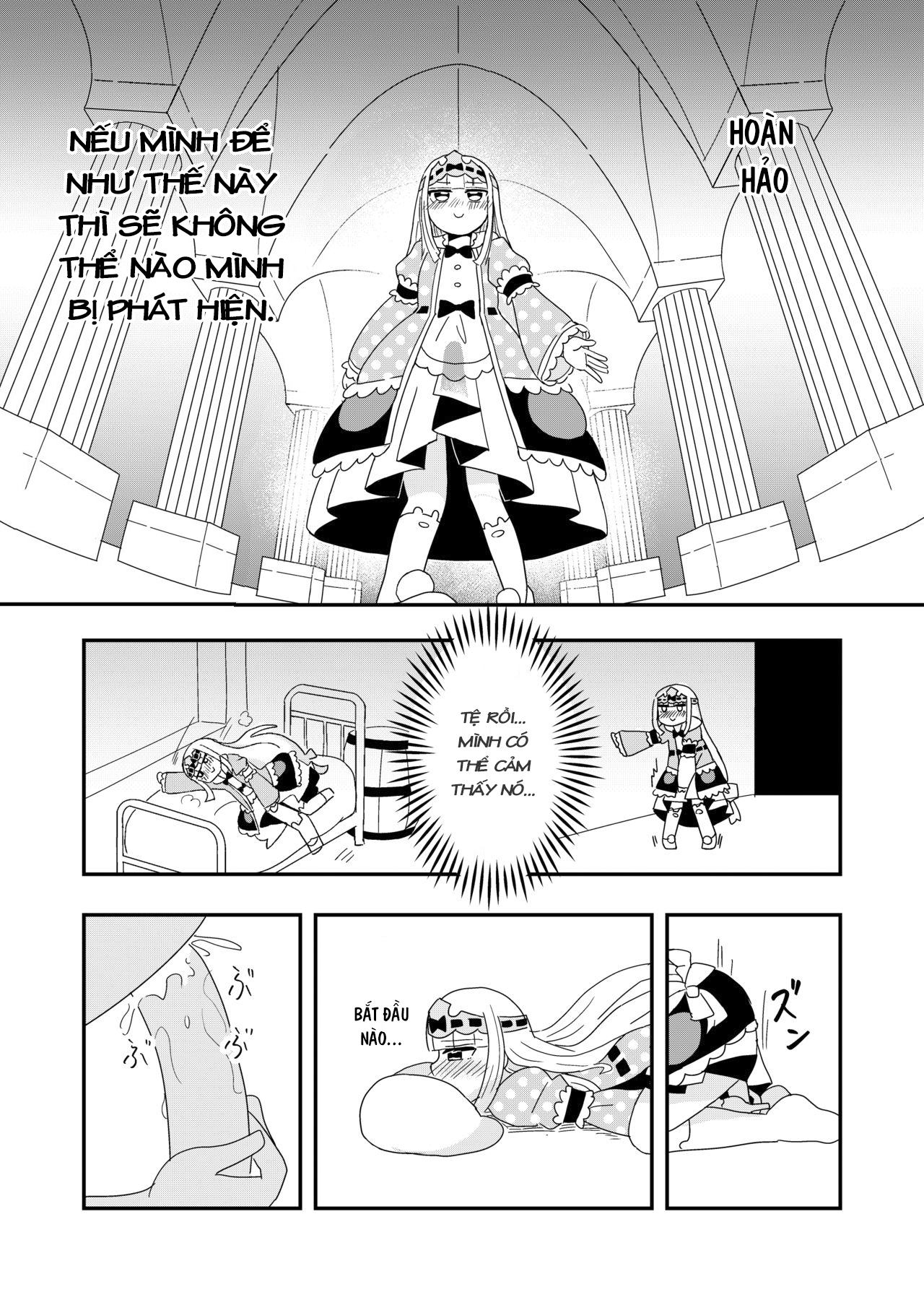 Đọc truyện hentai Maoujyou de Onanii - Oneshot