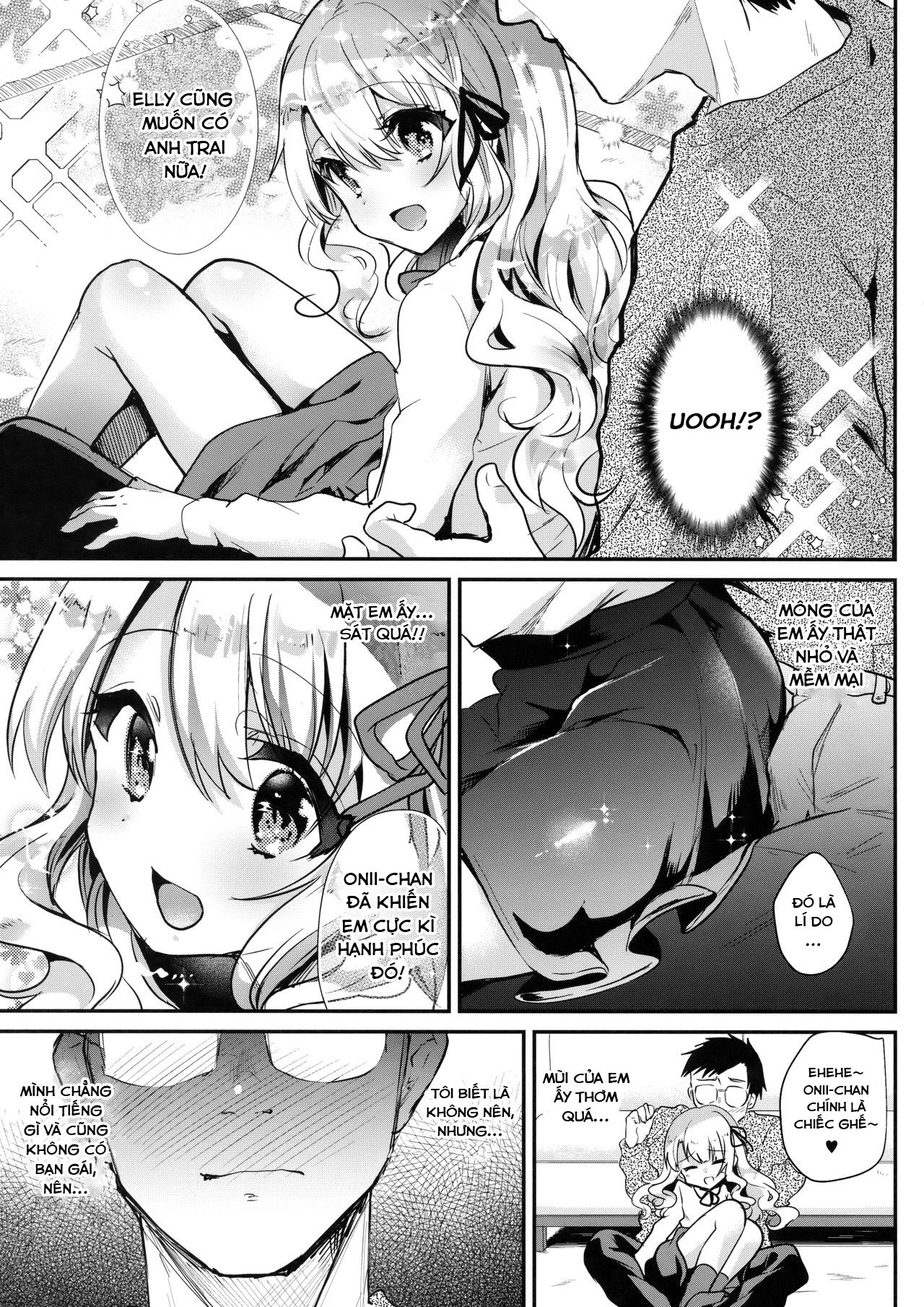 Đọc truyện hentai Em gái Elly-chan dễ thương - Chap 1: Em gái đáng yêu