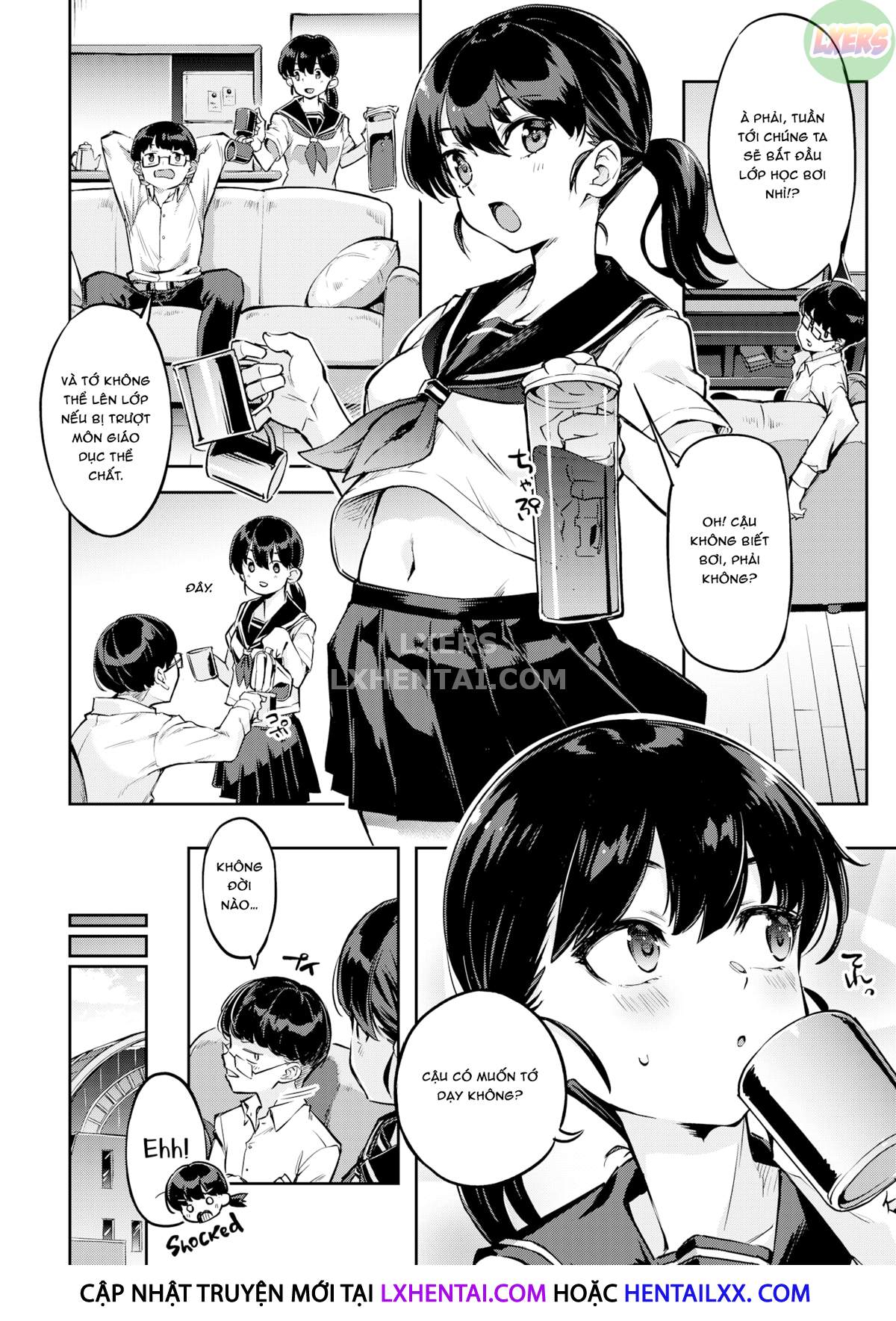 Đọc truyện hentai Đồng phục bơi - Oneshot