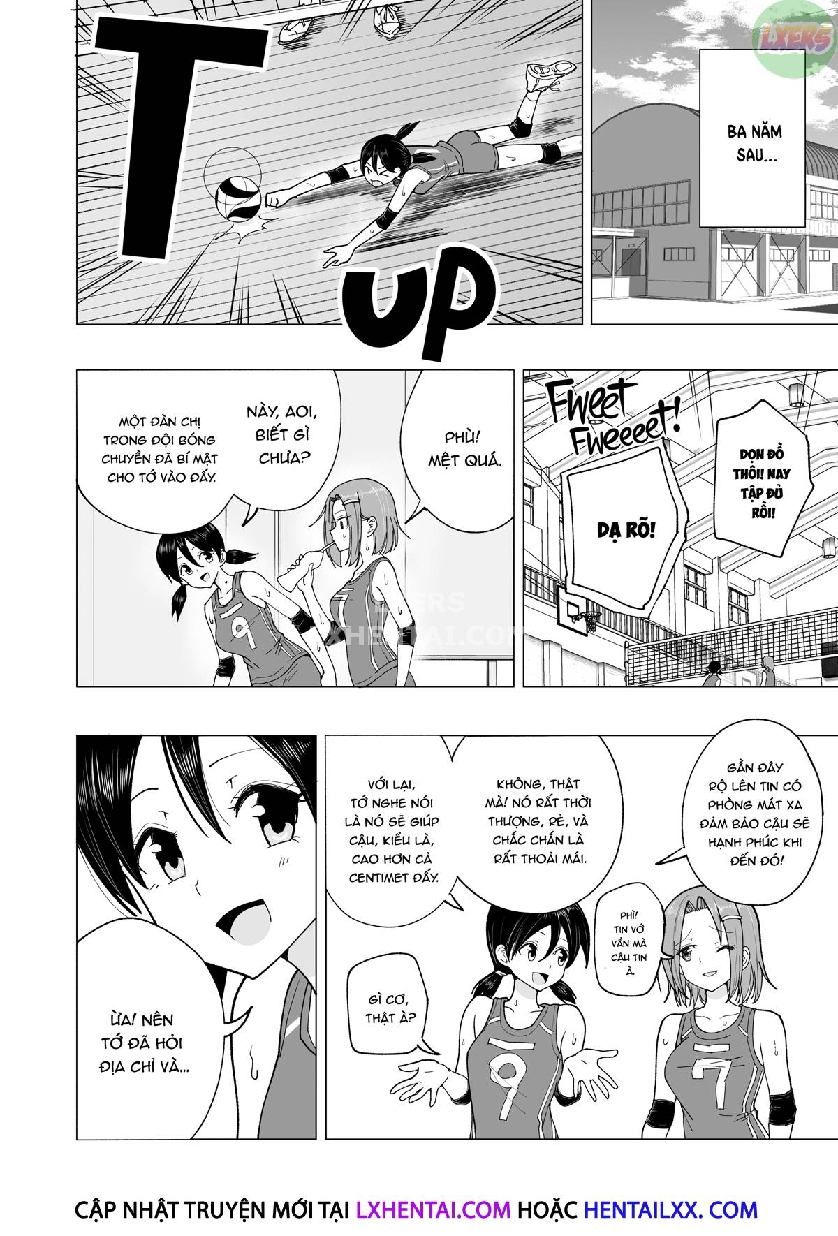Đọc truyện hentai Cô gái bóng chuyền này đã được trải nghiệm một mát xa gợi cảm - Chap 3