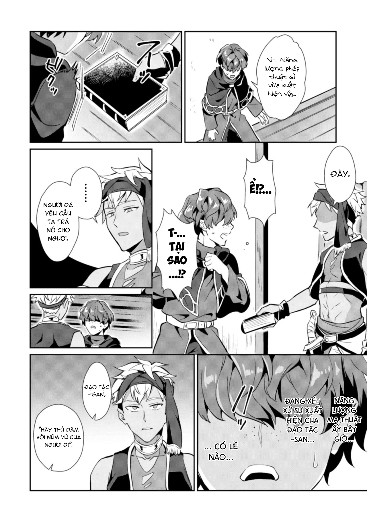 Đọc truyện hentai Cuốn Sách Ma Thuật Bị Nguyền Rủa - Chap 1 - Anh đạo tặc hoàn toàn bị khuất phục bởi phép thôi miên.