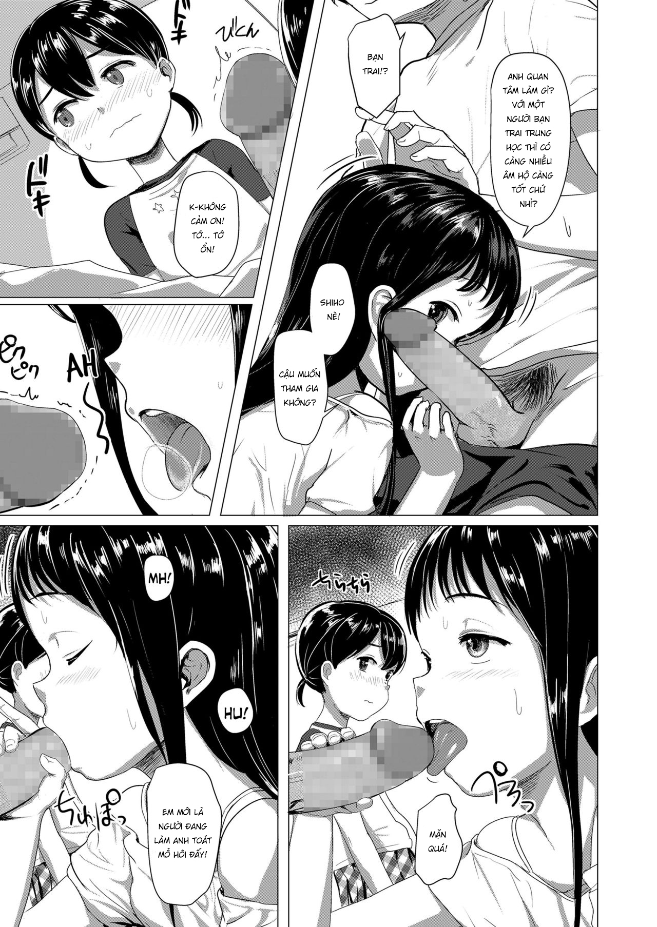 Đọc truyện hentai Kì Nghỉ Hè Nóng Bức - Oneshot