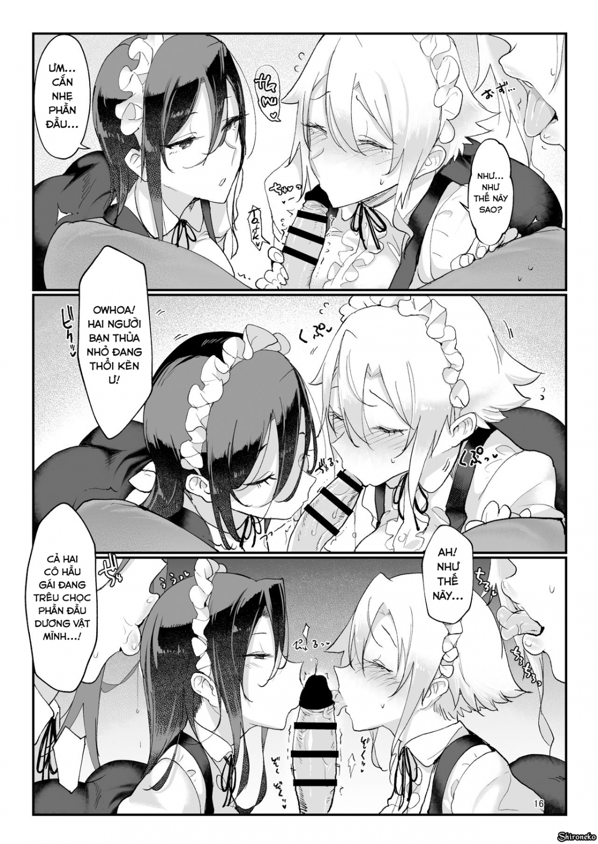 Đọc truyện hentai Mesudachi The Series - Chap 4 - Mesu Dachi Four Itome no Deka Onna Senpai