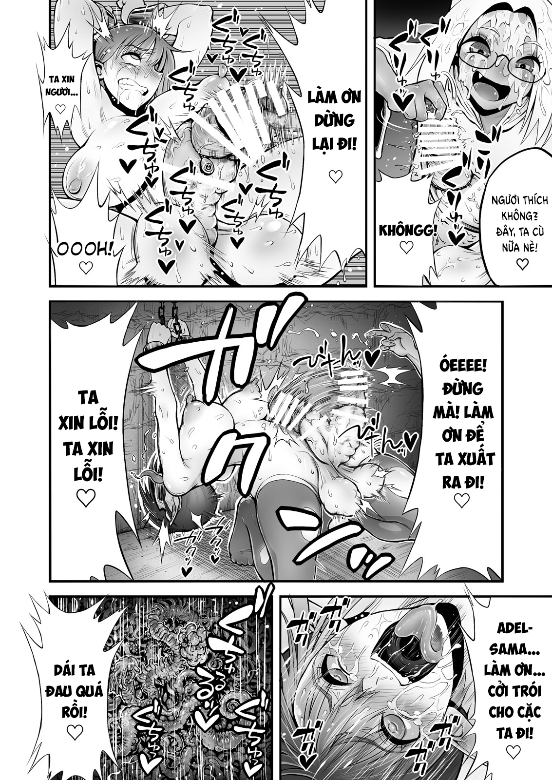 Đọc truyện hentai Futanari Chinpo ni Shokushu Sanran - Oneshot