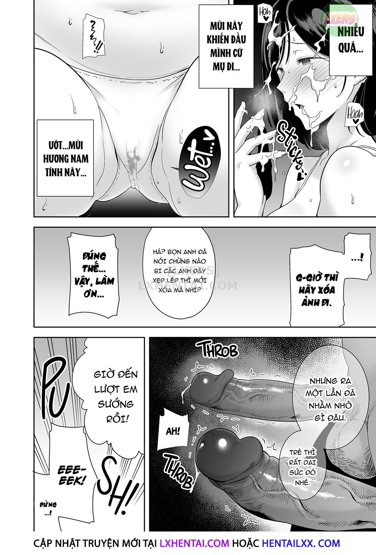 Đọc truyện hentai Natsuzuma ~Natsu, Ryokan, Nanpa Otoko-Tachi Ni Ochita Tsuma~ - Chap 1 - Không che