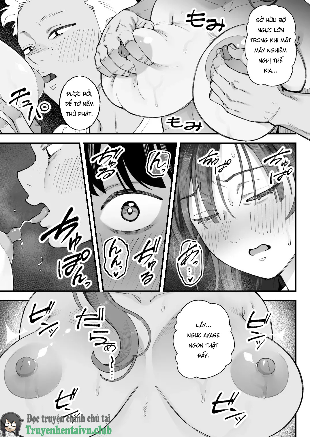 Đọc truyện hentai Boku to Aitsu to Ano Ko to KanojoMe, Him, the Girl and Her - Oneshot