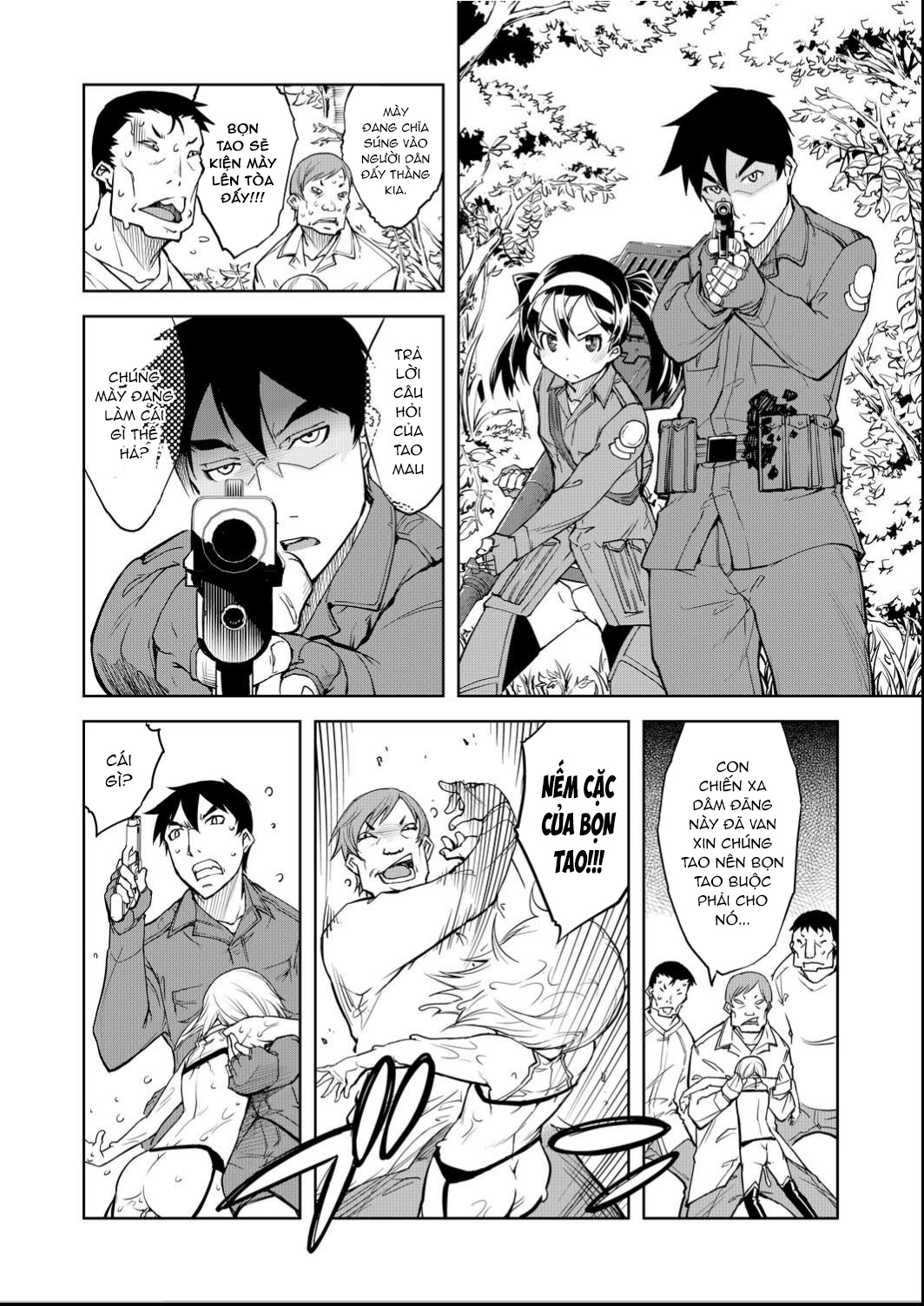 Đọc truyện hentai Những thiếu nữ chiến xa - Chiến tuyến số 2