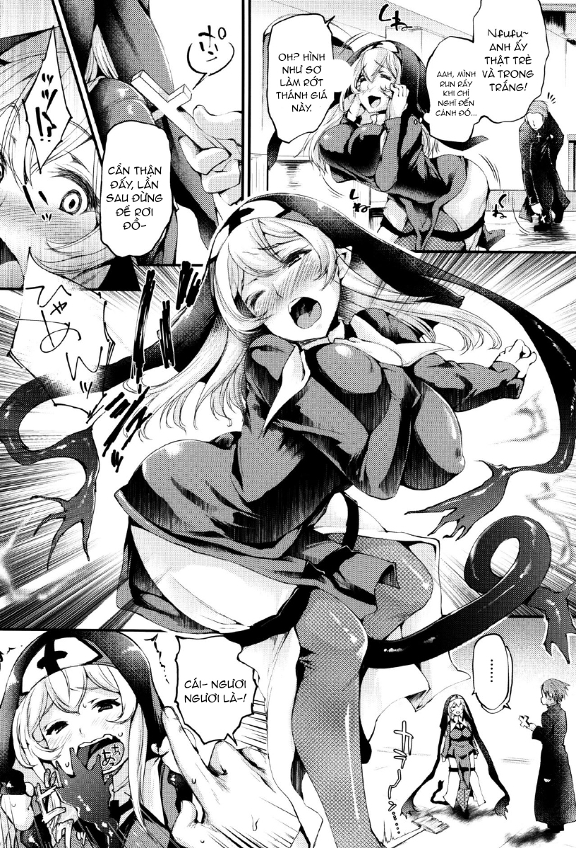 Đọc truyện hentai Sakusaku Meat Pie - Chap 2 - Khi nhà thờ không còn là chốn linh thiêng