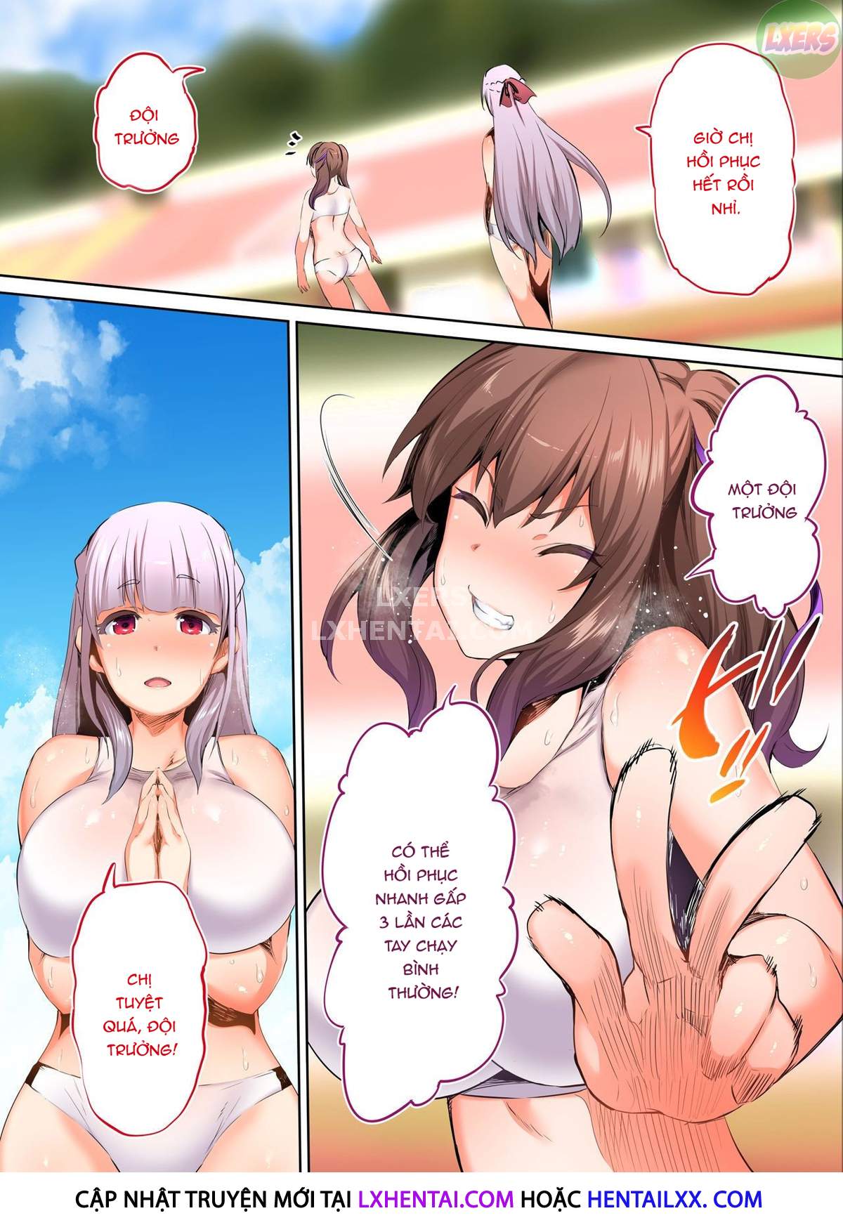 Đọc truyện hentai Rikujoubu Buchou To Fukubuchou Wa Ore No Nama Onaho!!! - Chap 1