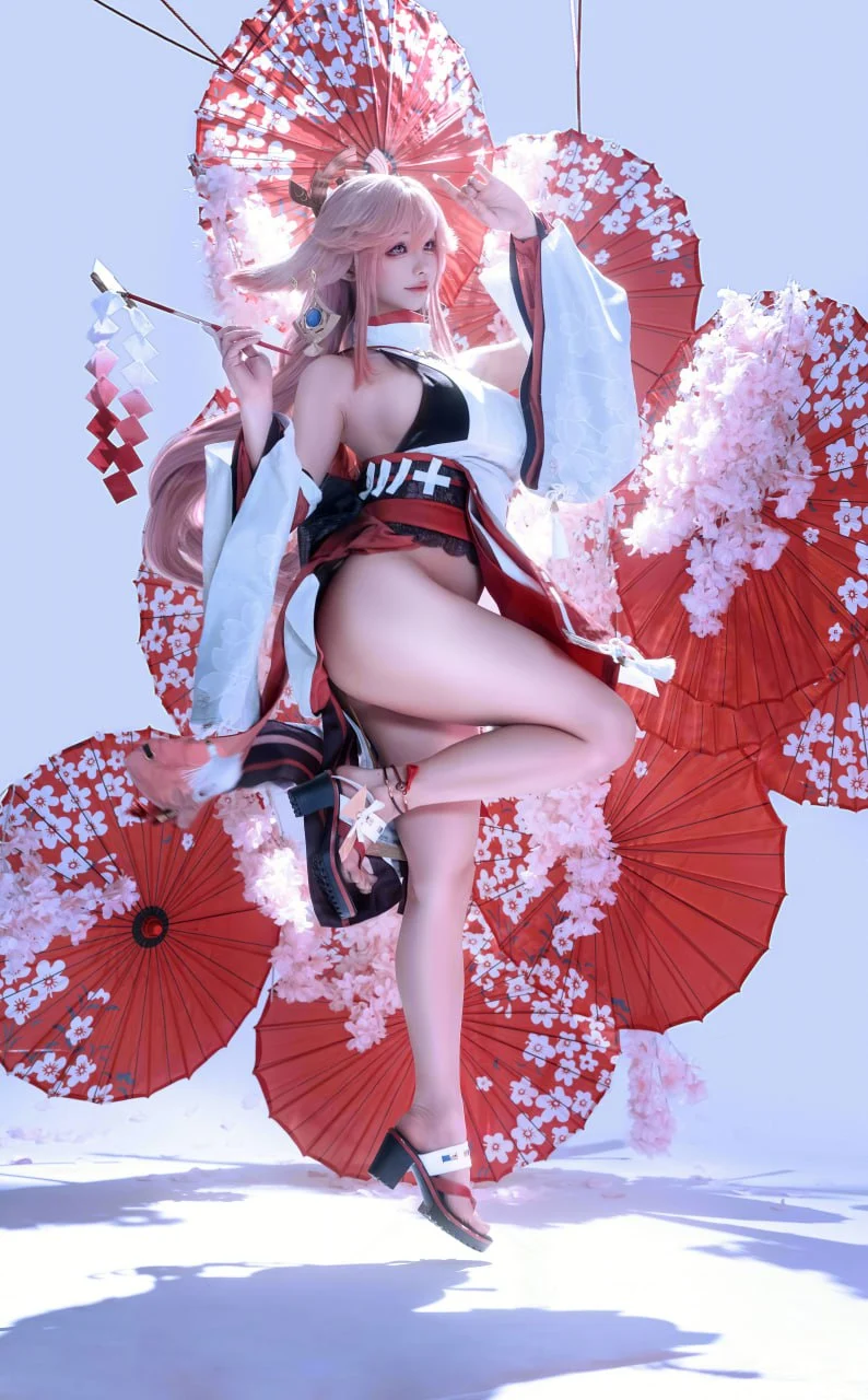 Đọc truyện hentai Tuyển tập Albums siêu phẩm Cosplay - Chap 70 - Izayoi Rui - Yae Miko