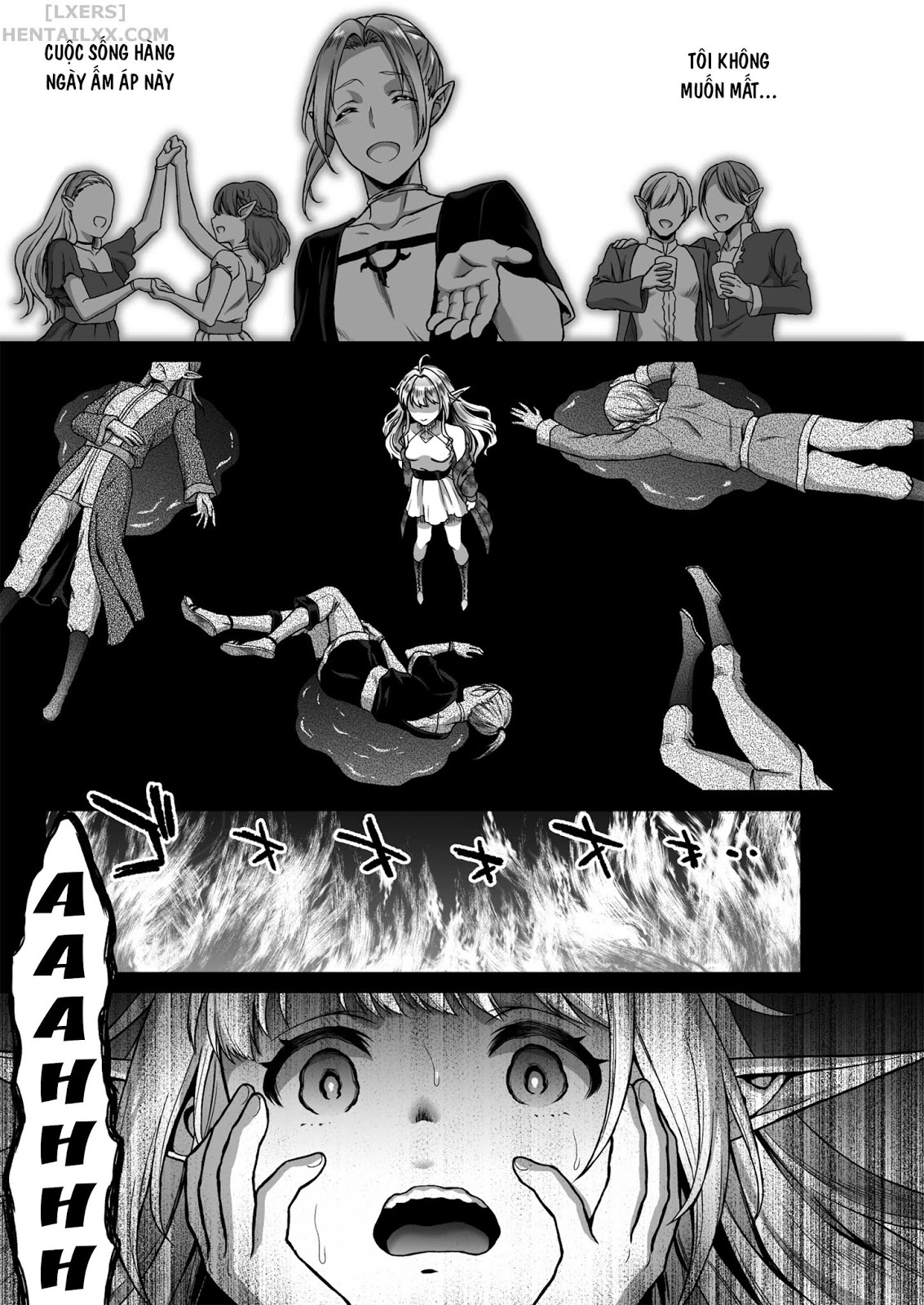 Đọc truyện hentai Tasogare No Shou Elf - Chap 4