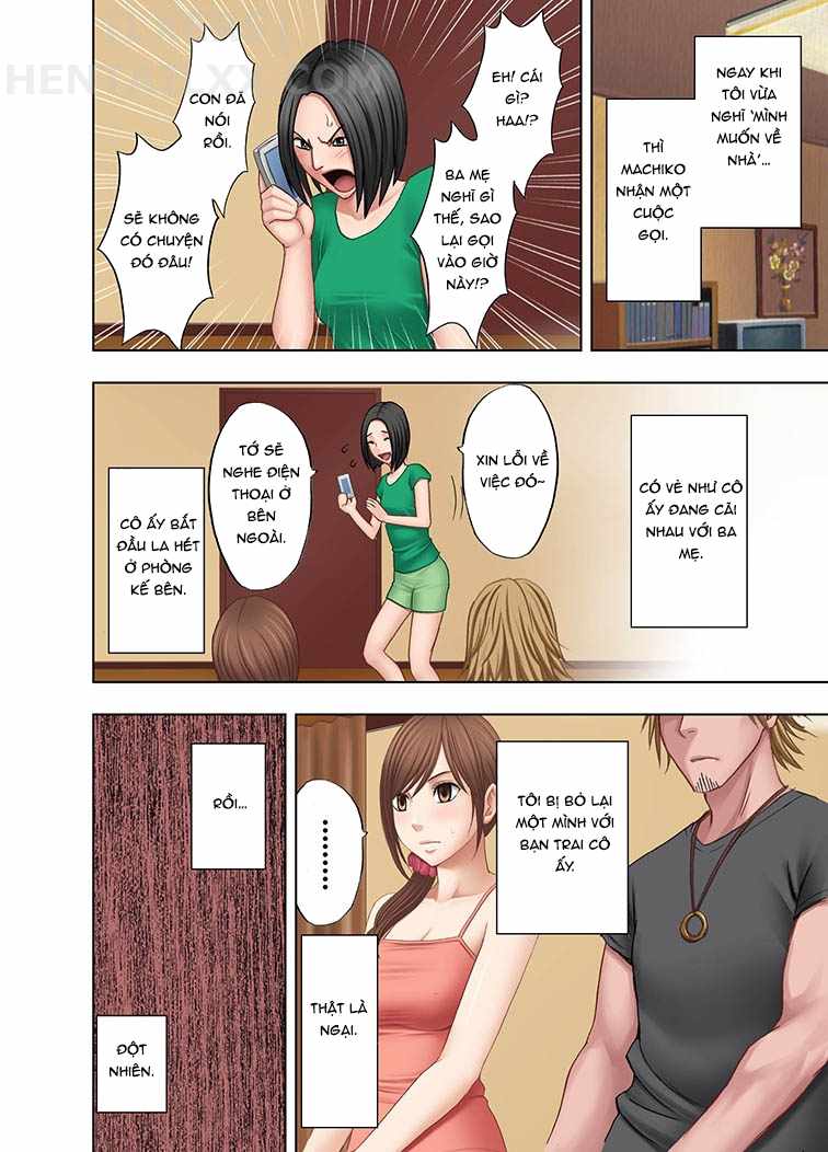 Đọc truyện hentai Shinyuu no Kareshi ni Okasareta Watashi - Oneshot