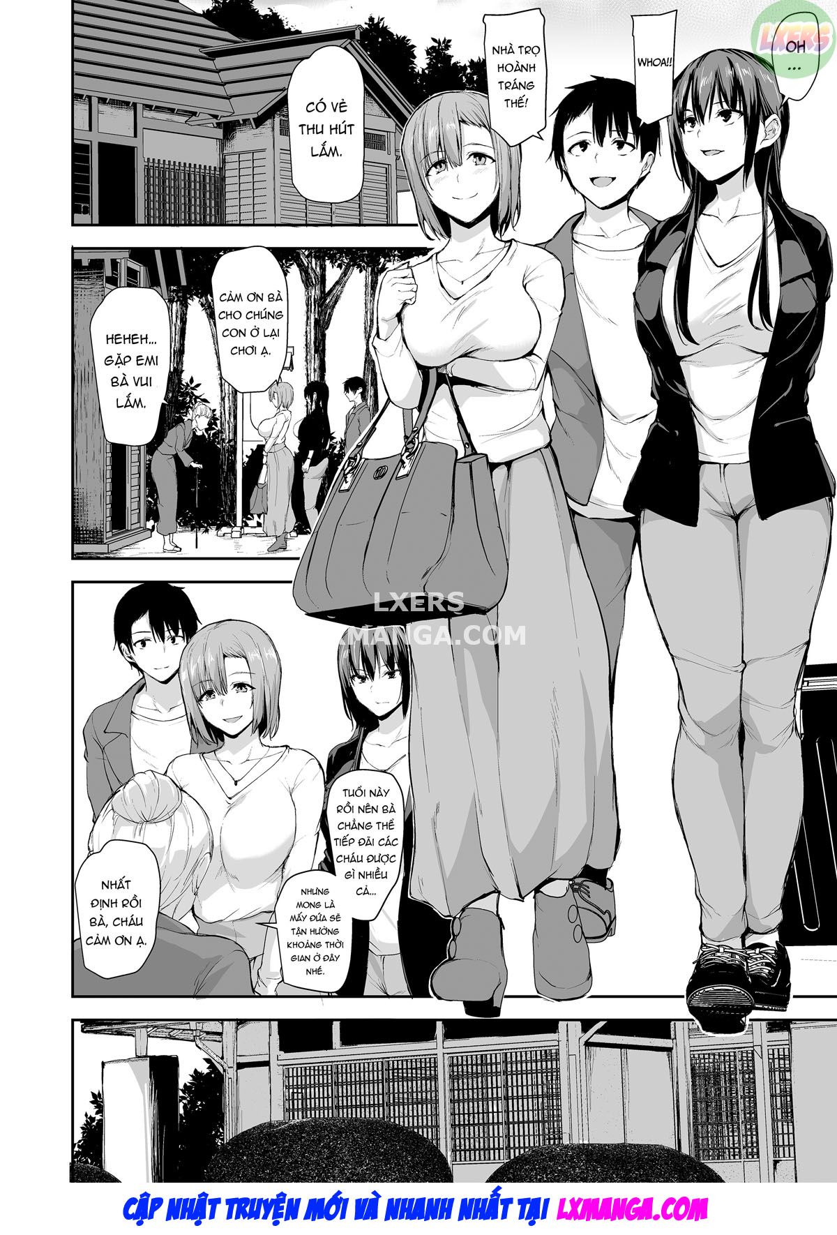 Đọc truyện hentai Không lên đỉnh nổi nếu không có hai cặp vú khủng nên vợ tôi đã đưa bạn của cô ấy đến! - Chap 2