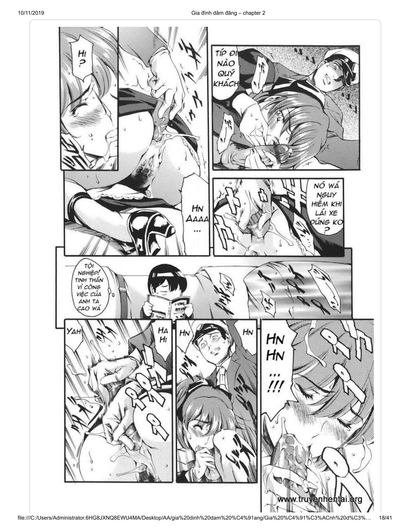 Đọc truyện hentai Katei no Jijou - Chap 3