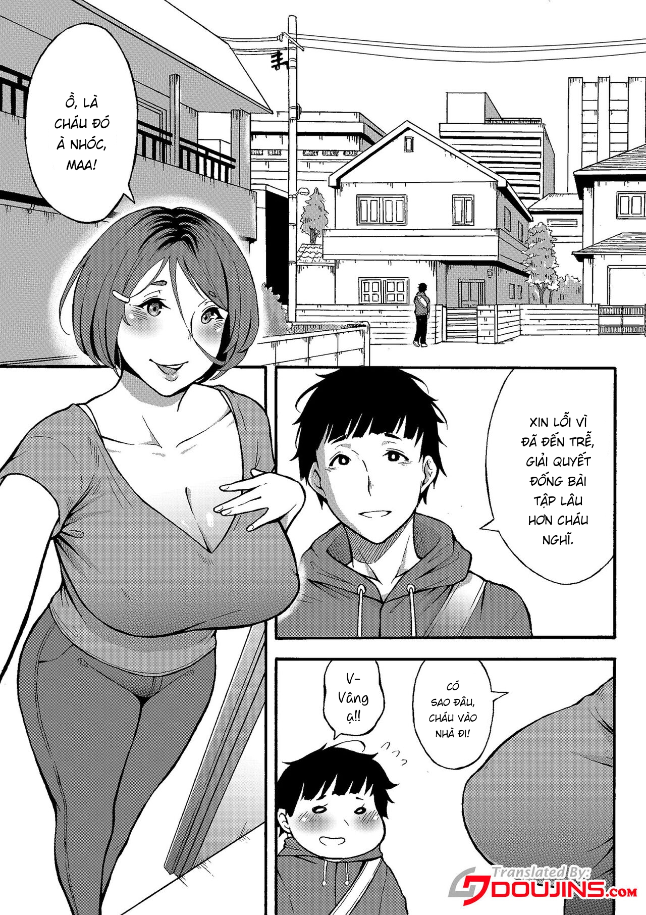 Đọc truyện hentai Có muốn làm mấy chuyện hư hỏng với dì khum? - Oneshot