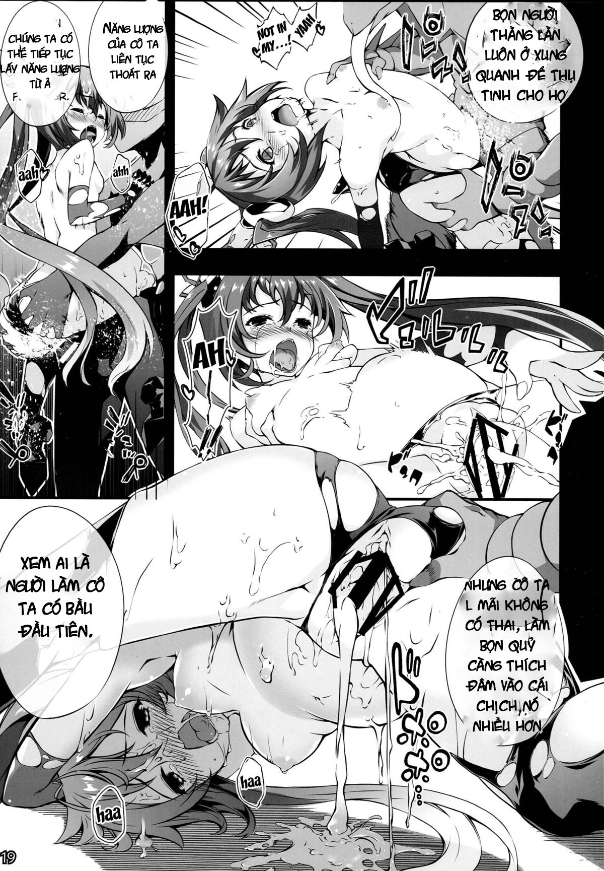Đọc truyện hentai Watashi Hero ni Naremasen deshita - Oneshot