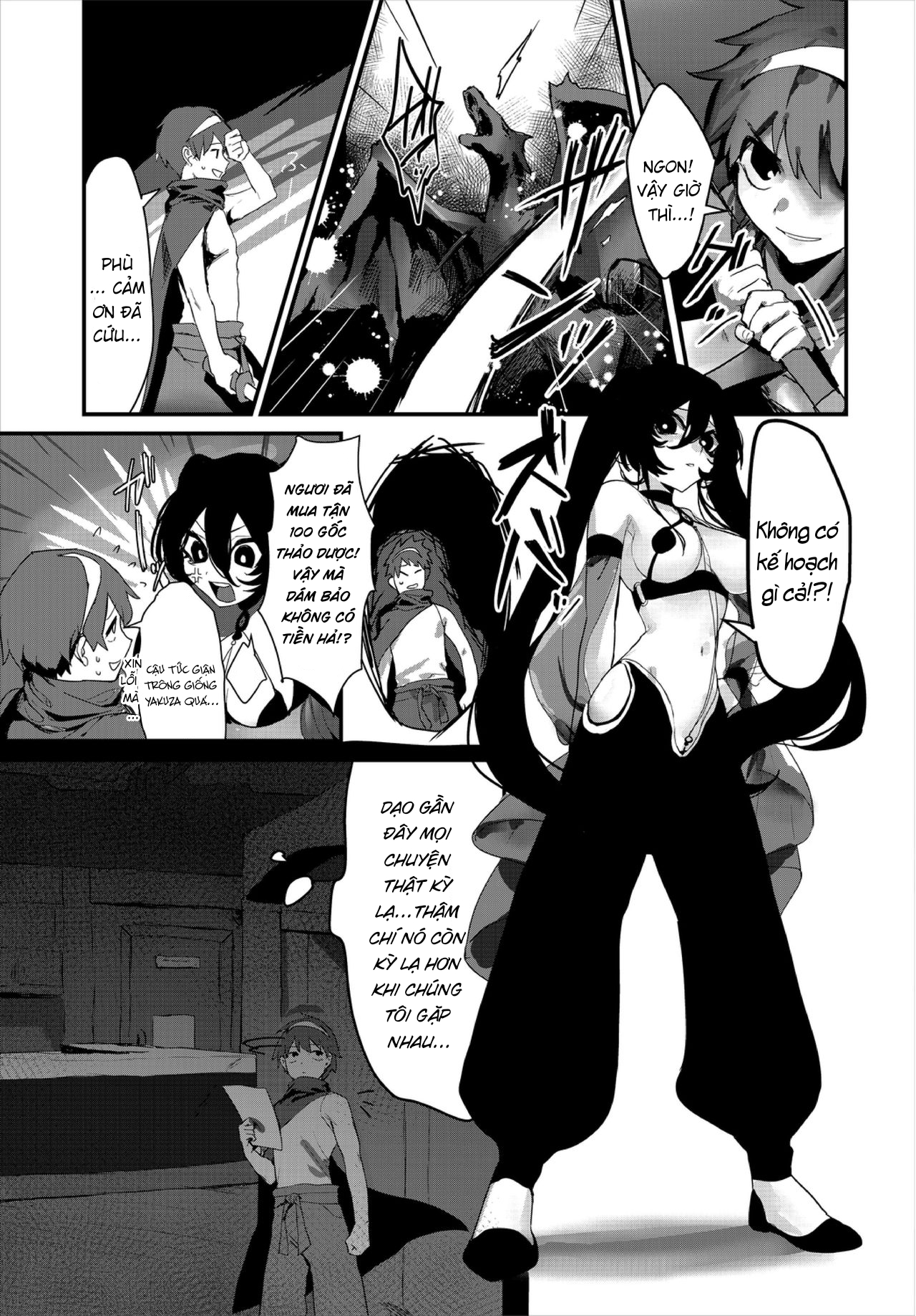 Đọc truyện hentai Đang dọn hầm ngục thì... - Oneshot