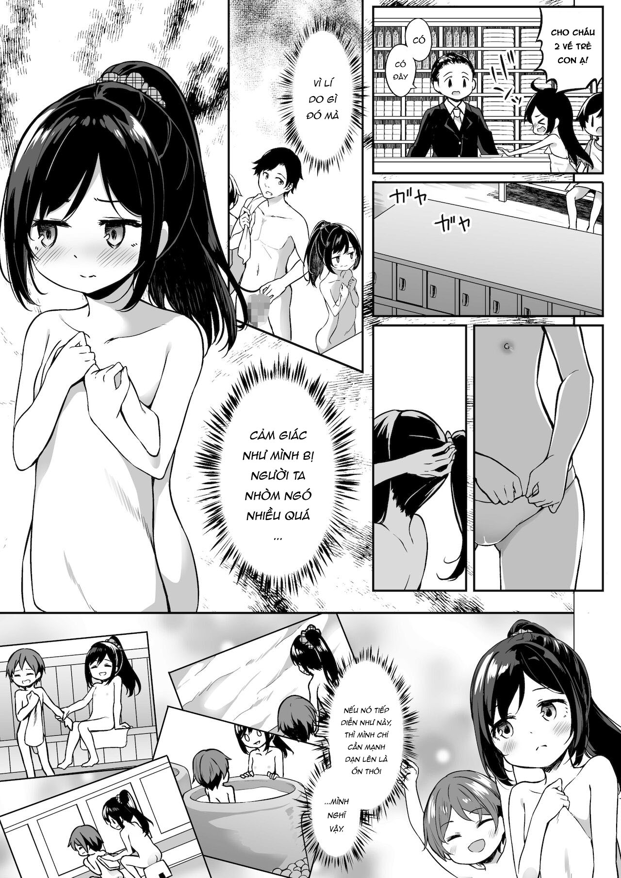Đọc truyện hentai TS-kko Otokoyu Challenge! - Oneshot