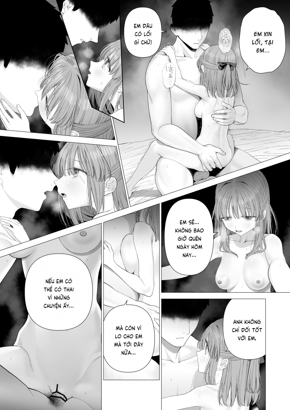 Đọc truyện hentai Sưởi ấm em, trước khi em vụn vỡ - Oneshot