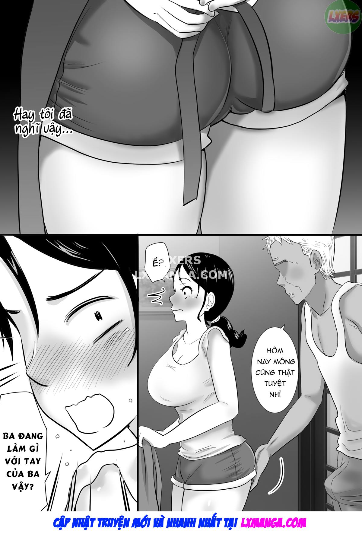 Đọc truyện hentai Ở cùng bố vợ - Oneshot