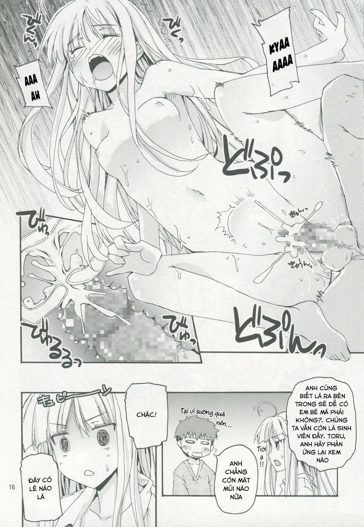 Đọc truyện hentai Dokidoki Milk Tea - Oneshot