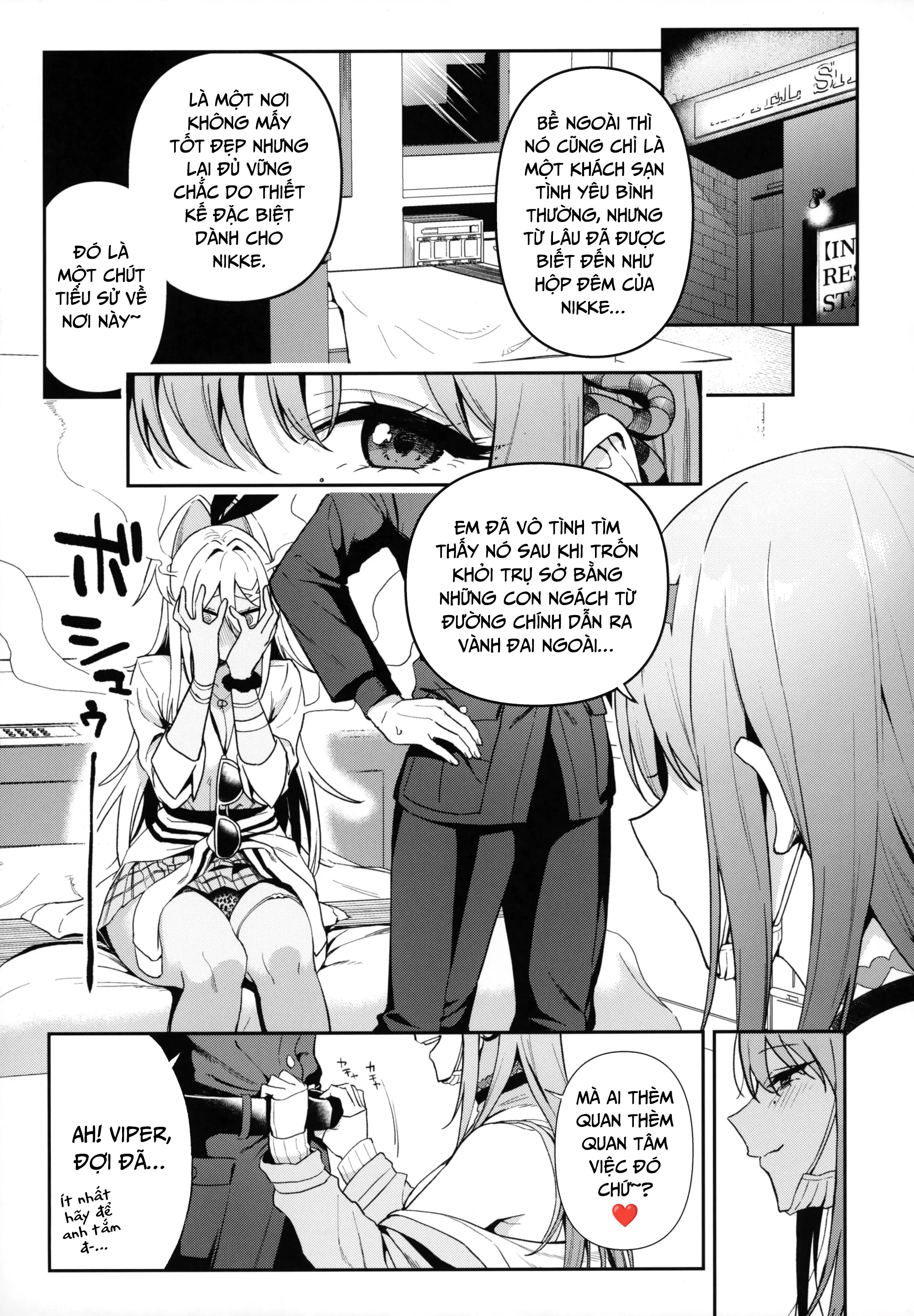 Đọc truyện hentai Cuộc thách đấu của các cô gái - Oneshot