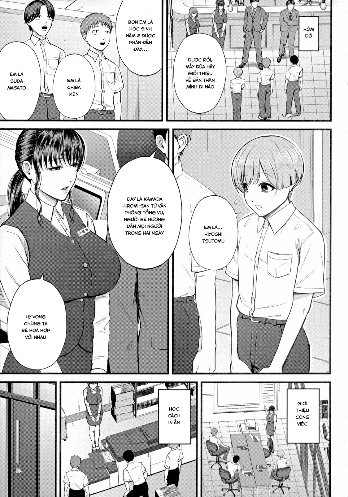 Đọc truyện hentai Trải nghiệm nơi làm việc bí mật - Oneshot