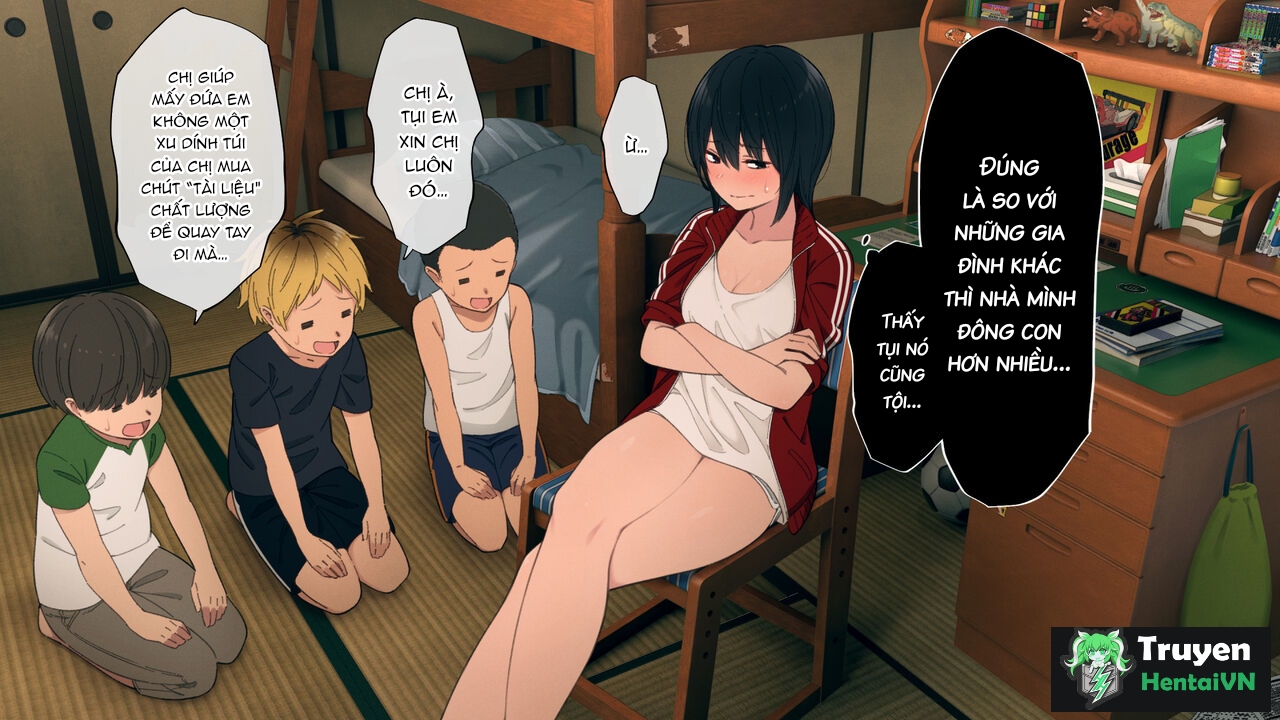 Đọc truyện hentai Toaru Daikazoku no Okazu Jijou ~Mamagawari Onee-chan Funtouki~ - chap2