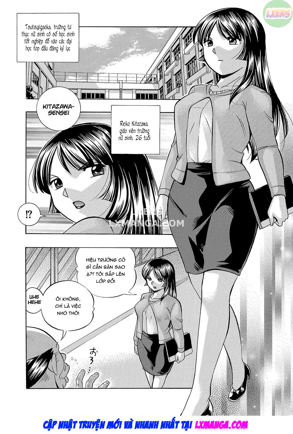 Đọc truyện hentai Nữ giáo viên Reiko Trường học bị thôi miên thô tục - Chap 1