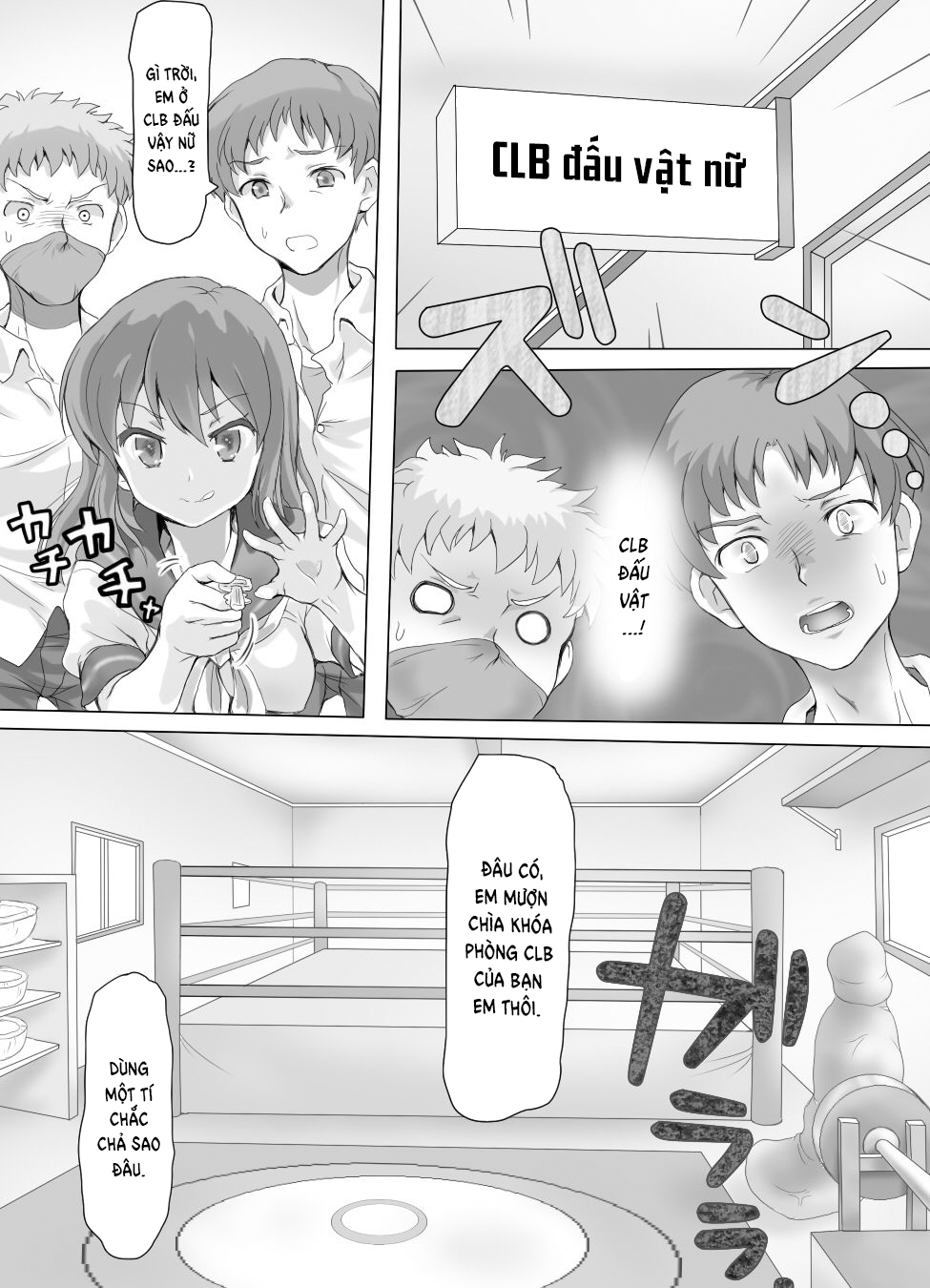 Đọc truyện hentai Naburi Tokidoki Shasei ~Kouhai no Joshi ni Makete Shasei Saserareta Ore~ - Chap 2