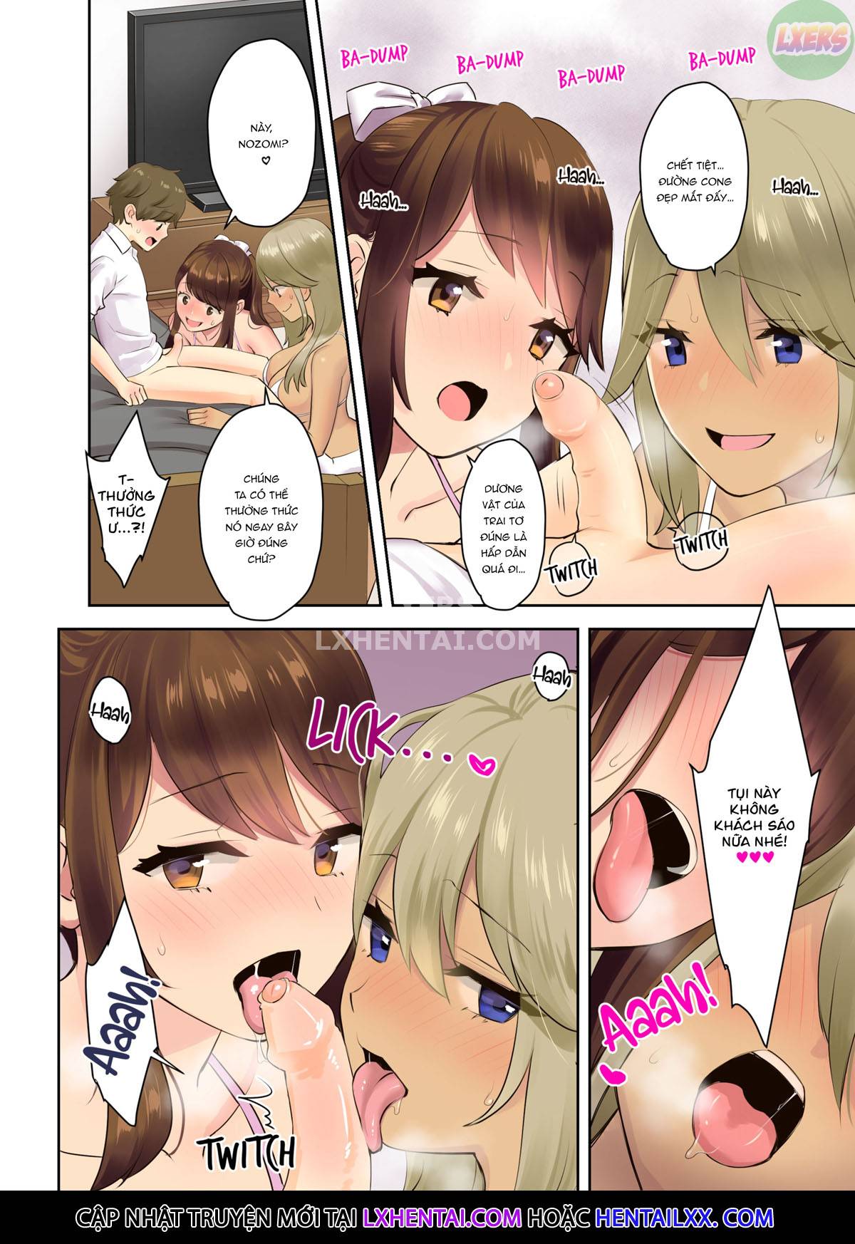 Đọc truyện hentai Câu chuyện về cuộc huẩn luyện thể chất với các chị gái của tôi - Oneshot - Không che