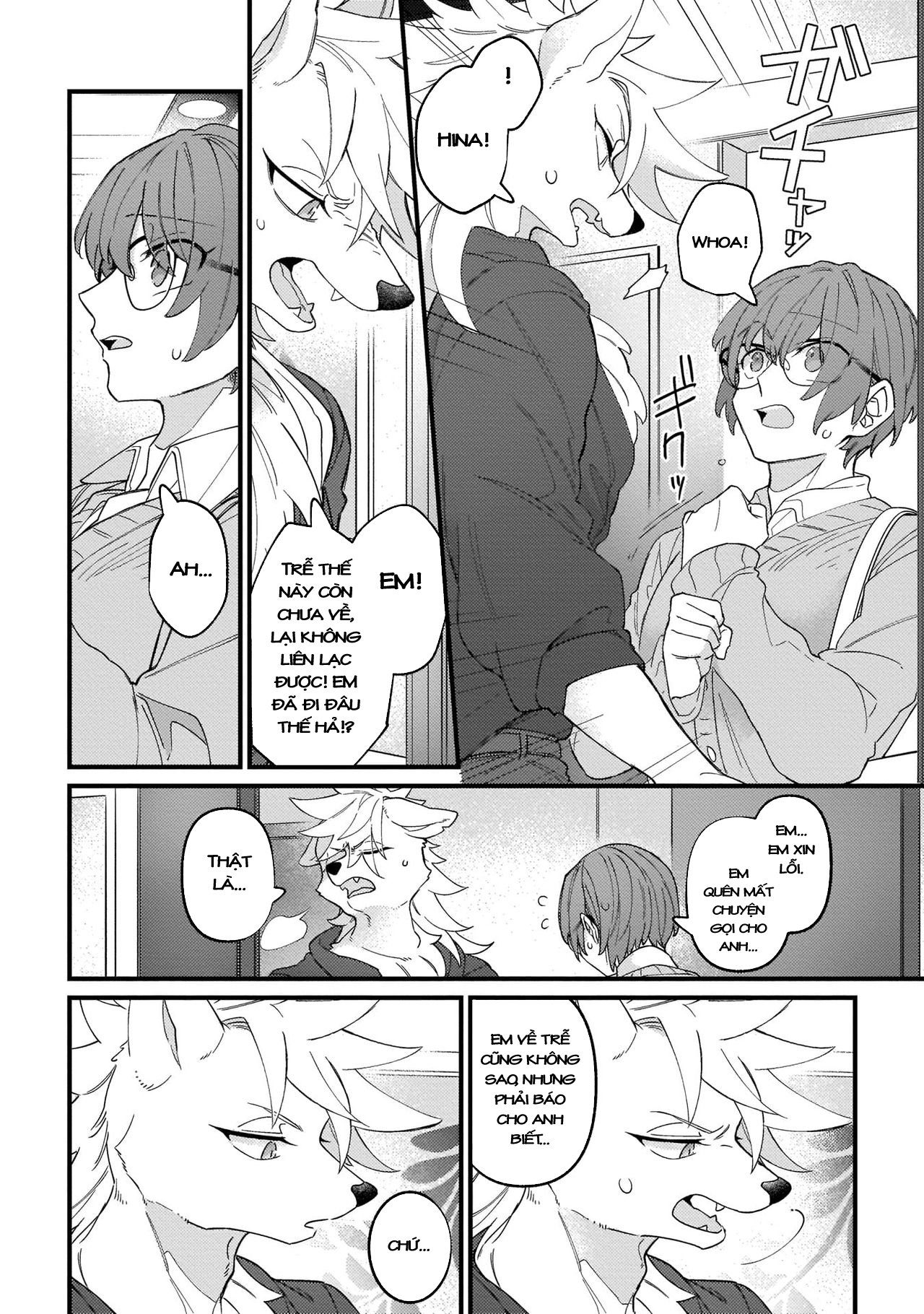 Đọc truyện hentai Trở thành gia đình với thú nhân - Chương 3