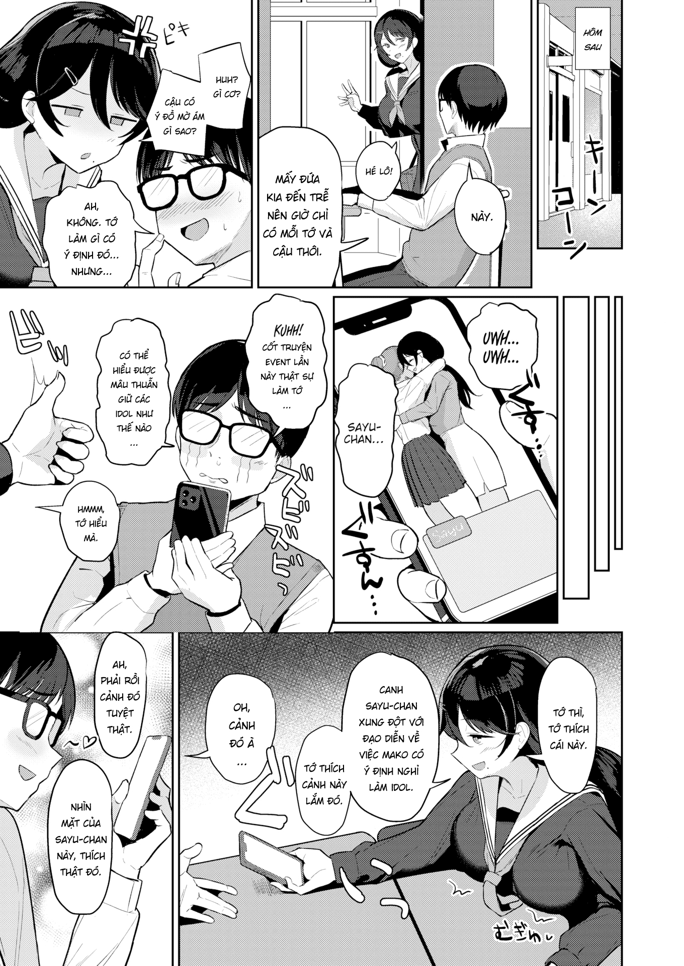 Đọc truyện hentai Bí mật của nàng Otaku - Oneshot