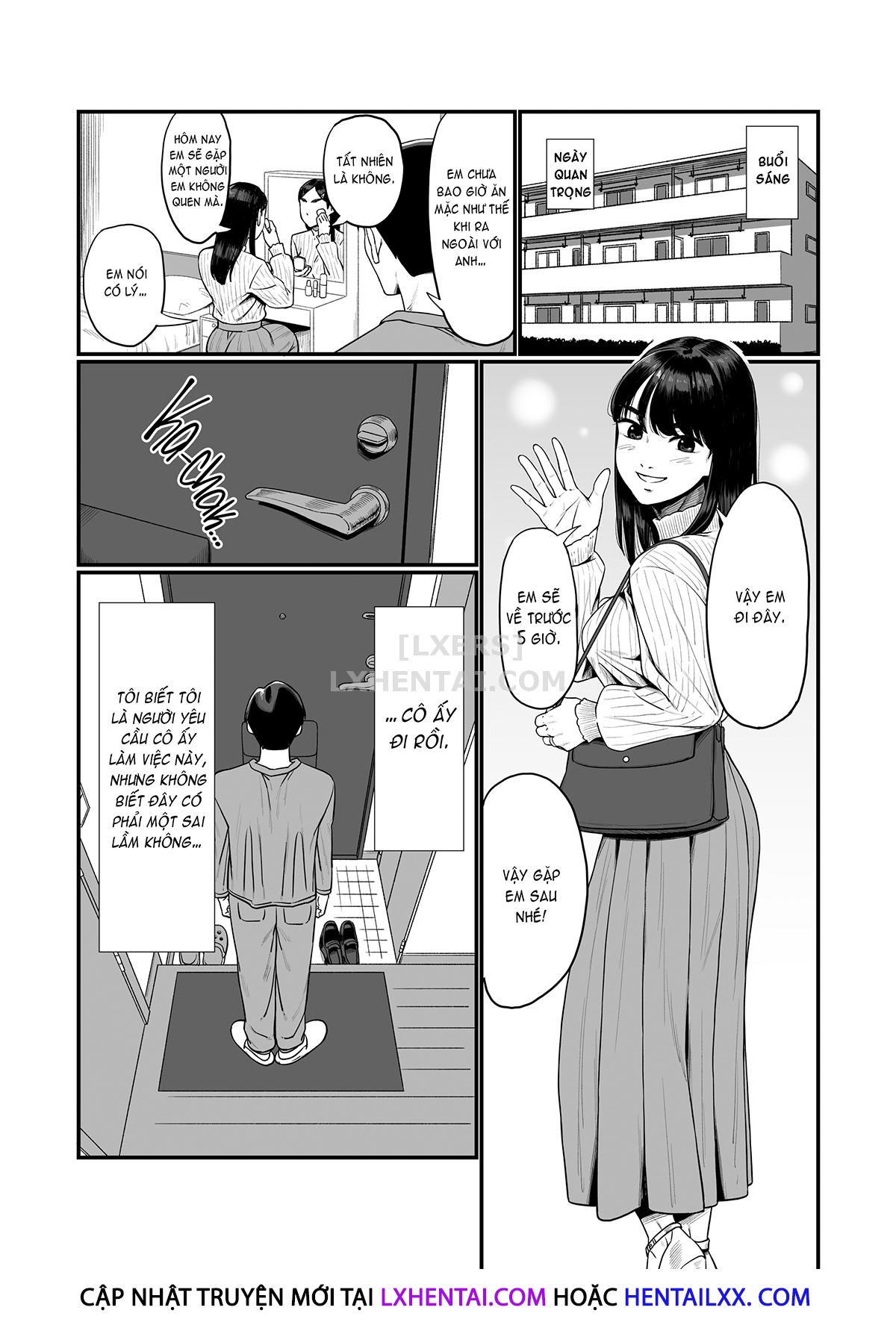 Đọc truyện hentai Tsuma O Dakaseru Otto-Tachi - Oneshot - Không che